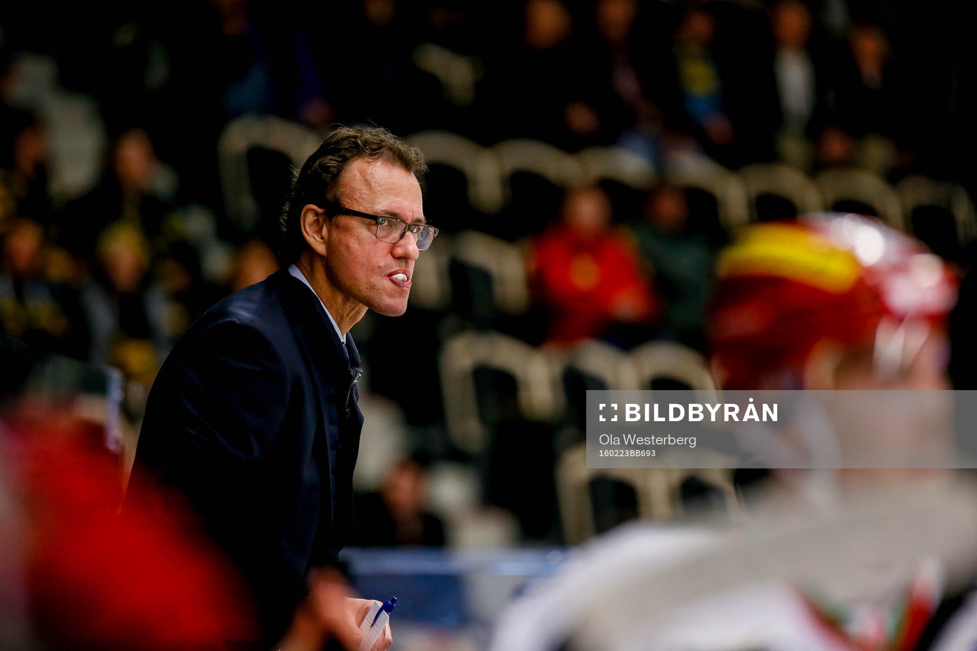 MoDos assisterande tränare Fredrik Olausson