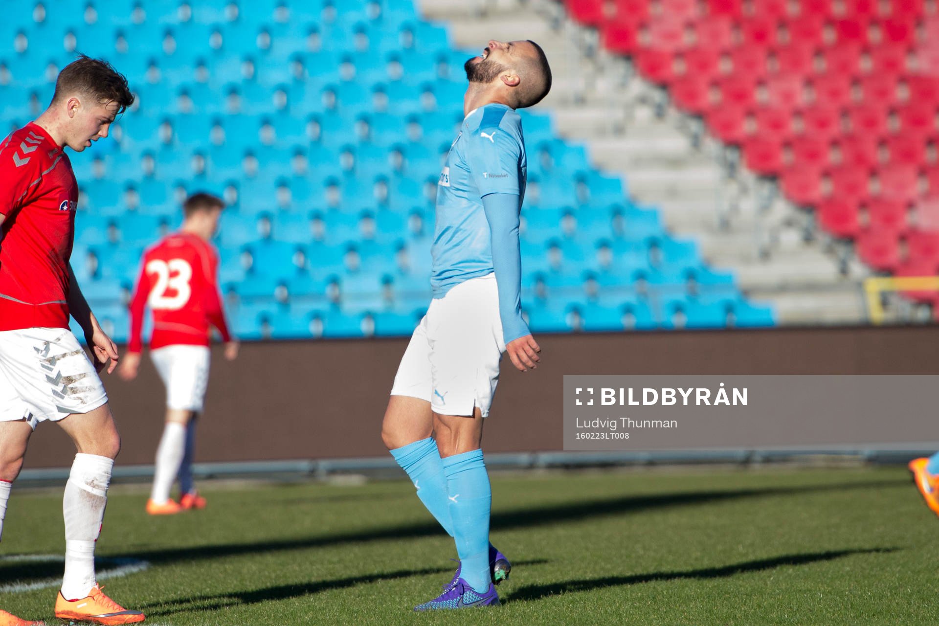 Malmö FFs Guillermo Molins deppar