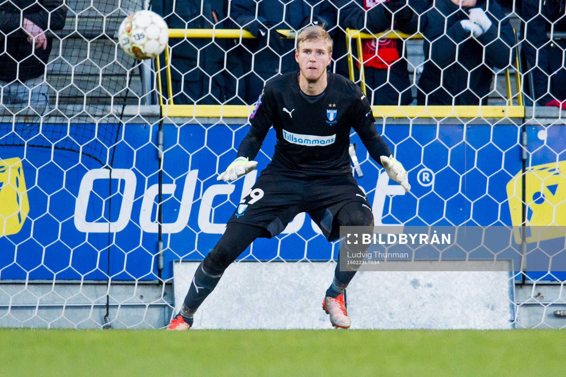 Malmö FFs målvakt Fredrik Andersson