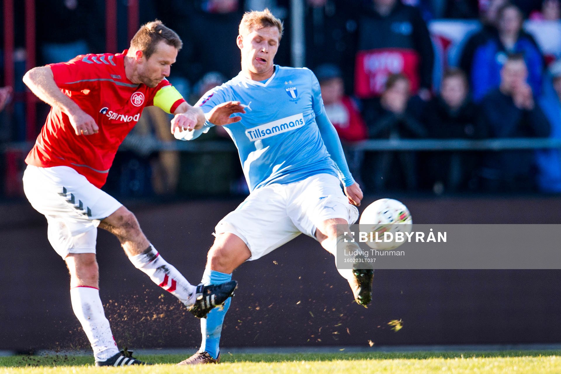 Ålborgs Rasmus Würtz och Malmö FFs Erik Andersson
