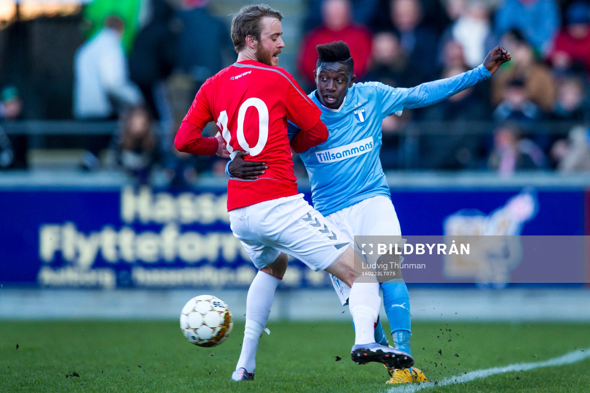 Ålborgs Rasmus Jönsson och Malmö FFs Pa Konate