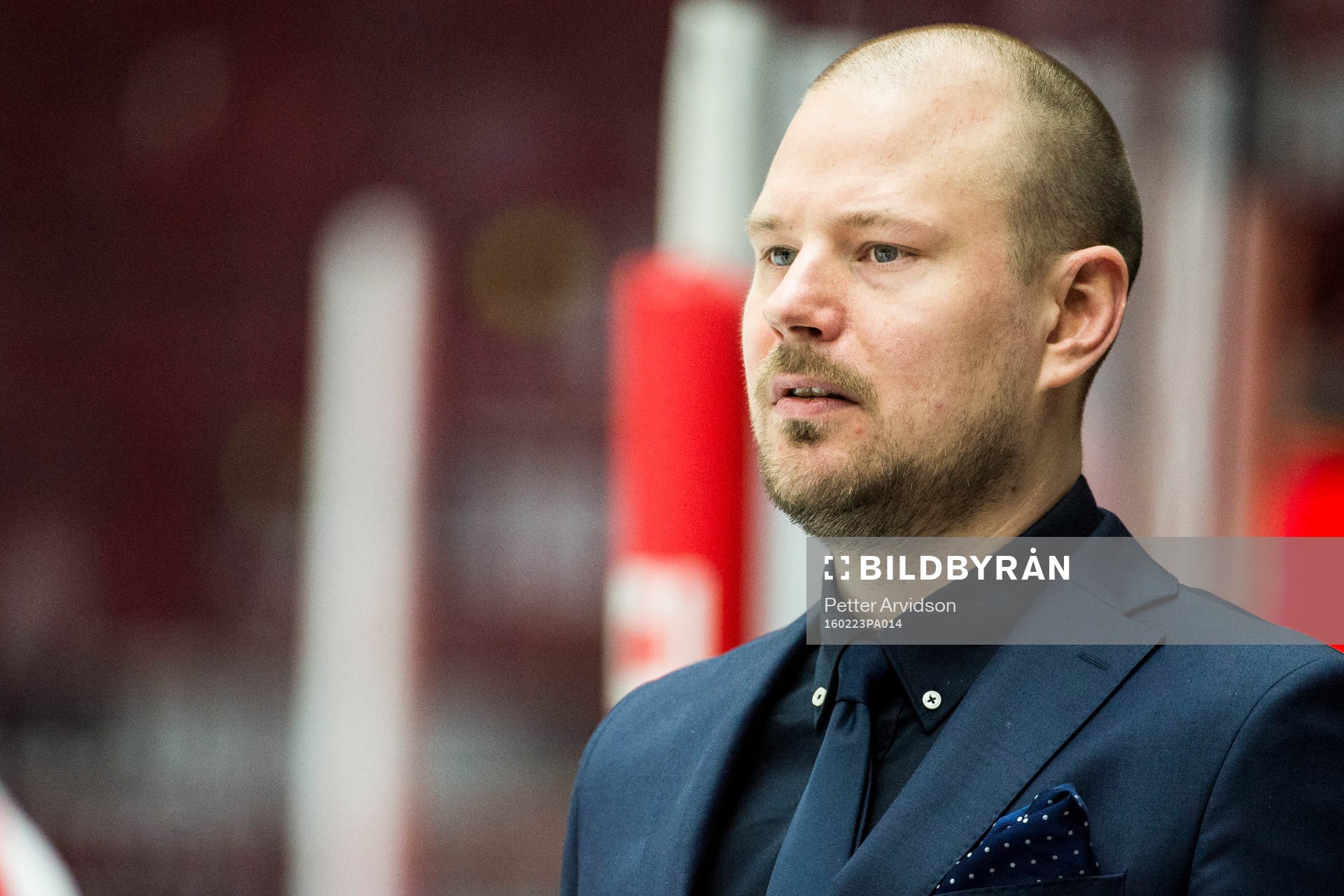 Malmö Redhawks målvaktstränare Andreas Eriksson