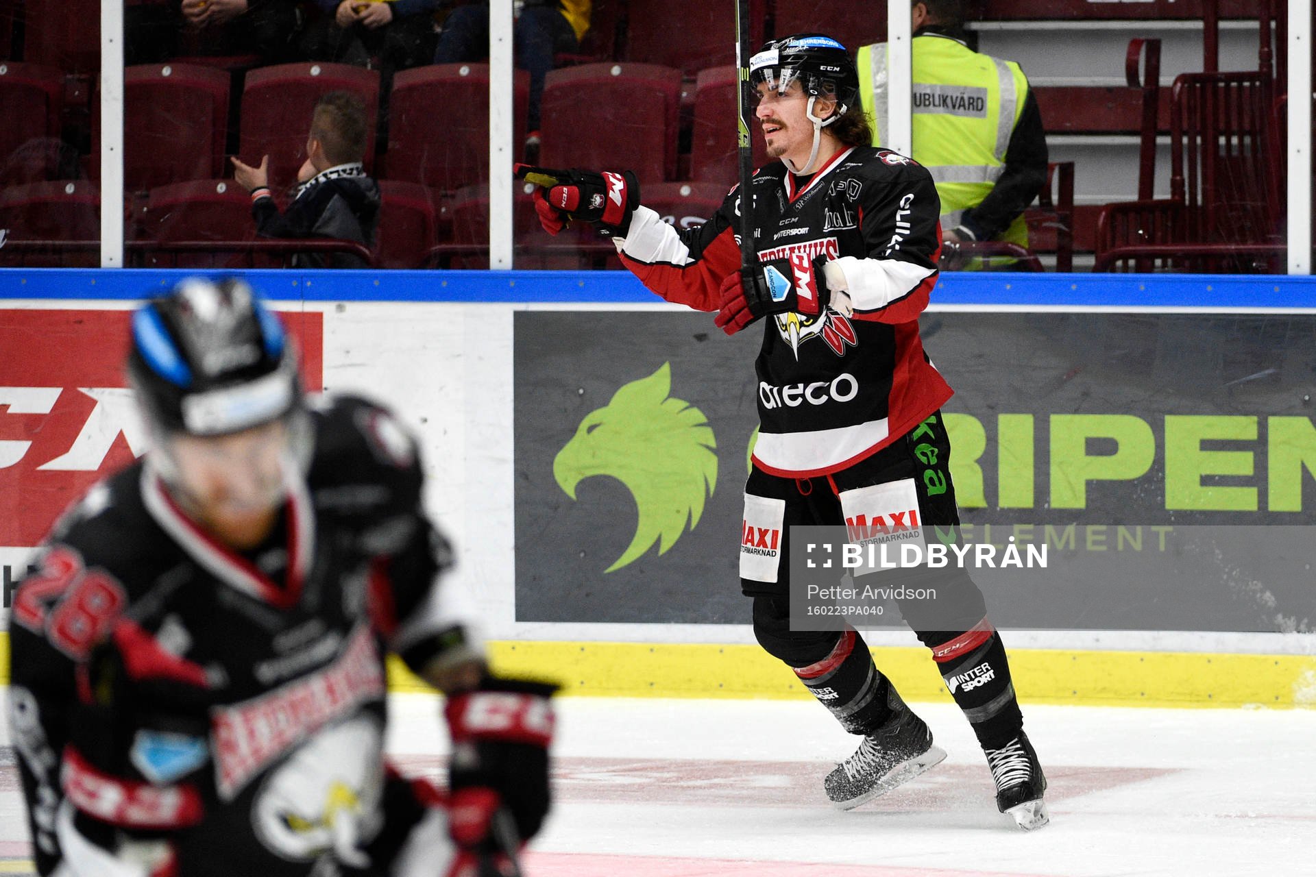 Malmö Redhawks Peter Mueller jublar