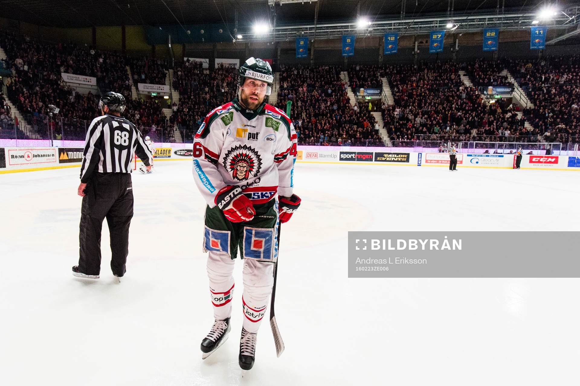 Frölundas Christoffer Persson ser deppig ut
