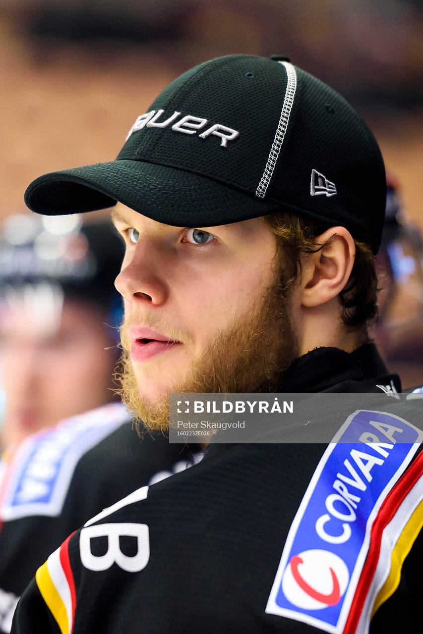 Luleås målvakt Filip Gustafsson