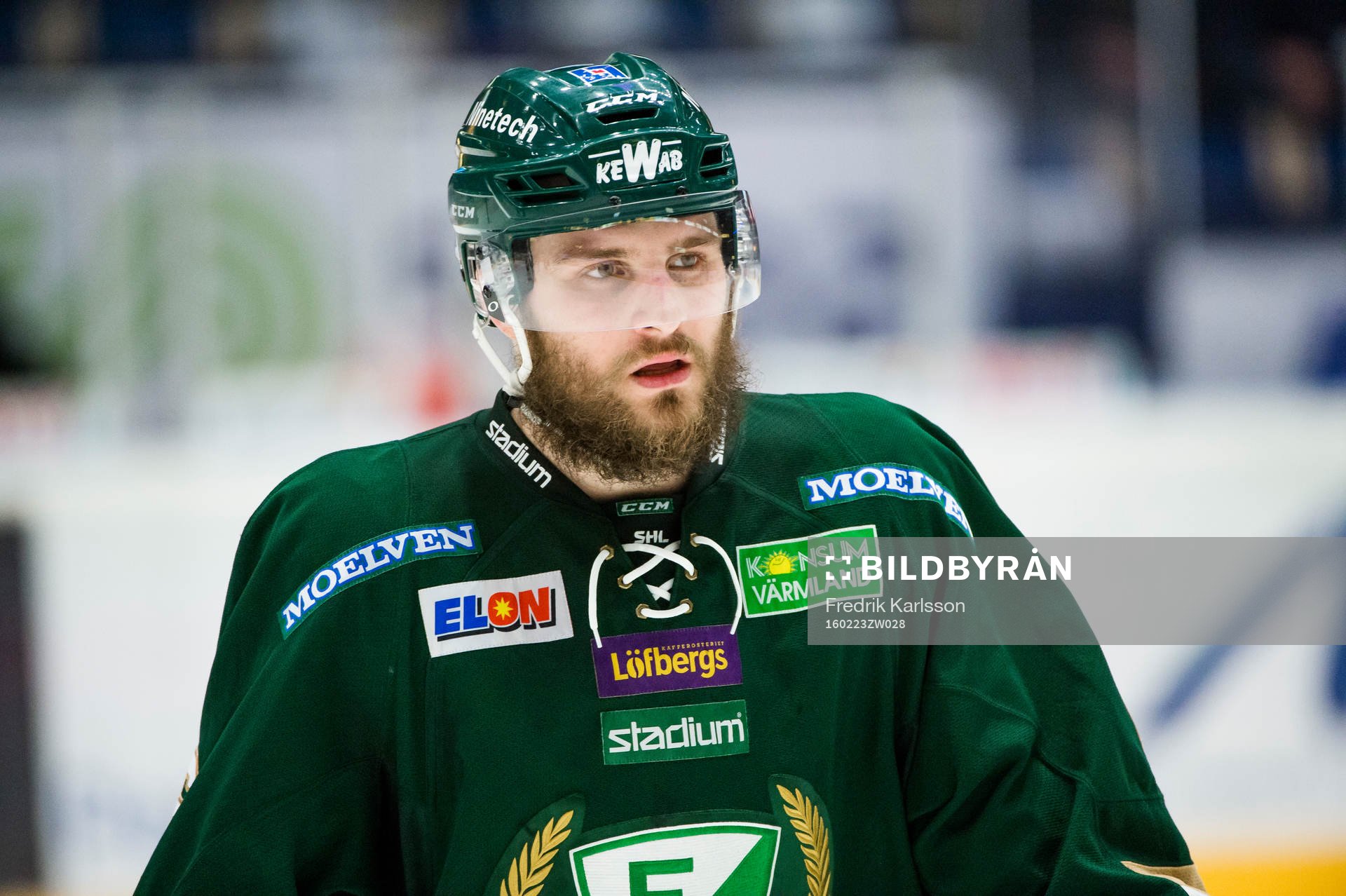 Färjestads Mikael Wikstrand deppar