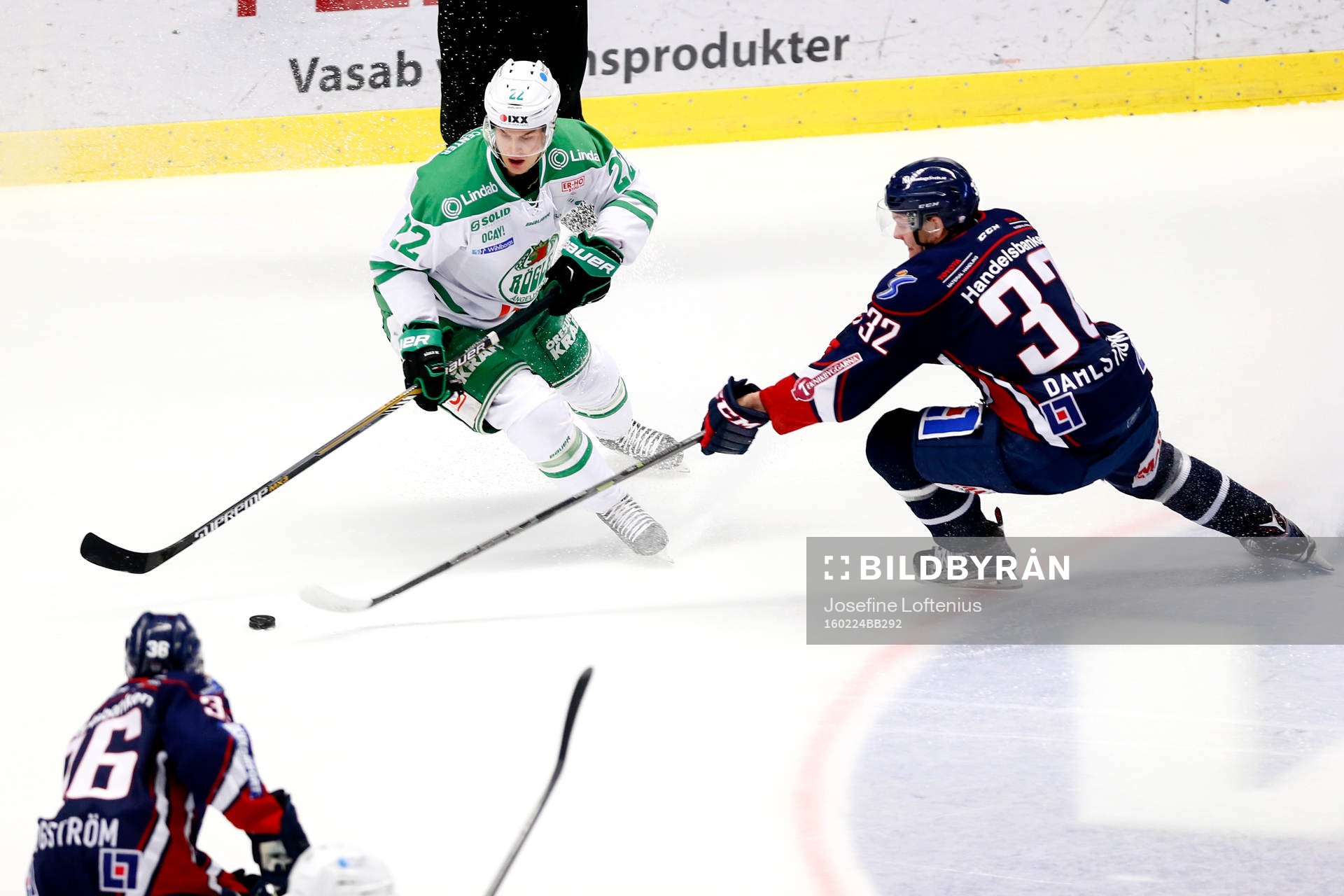 Rögles Sebastian Wännström och Linköpings Carl