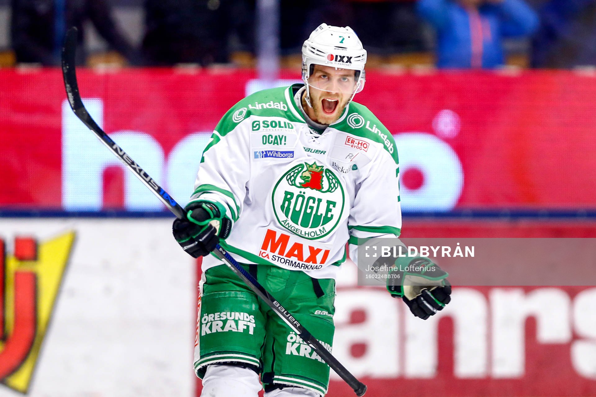 Rögles Patrik Cehlin jublar