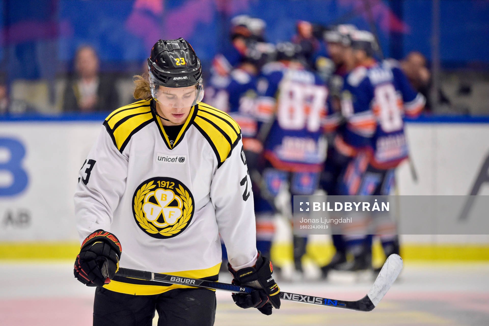 Brynäs Lucas Carlsson deppar