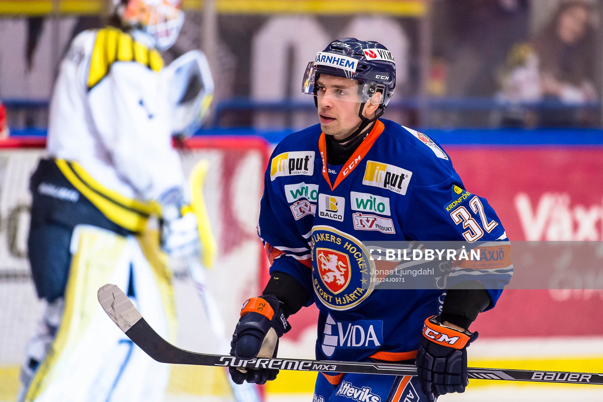 Växjös Sakari Salminen jublar