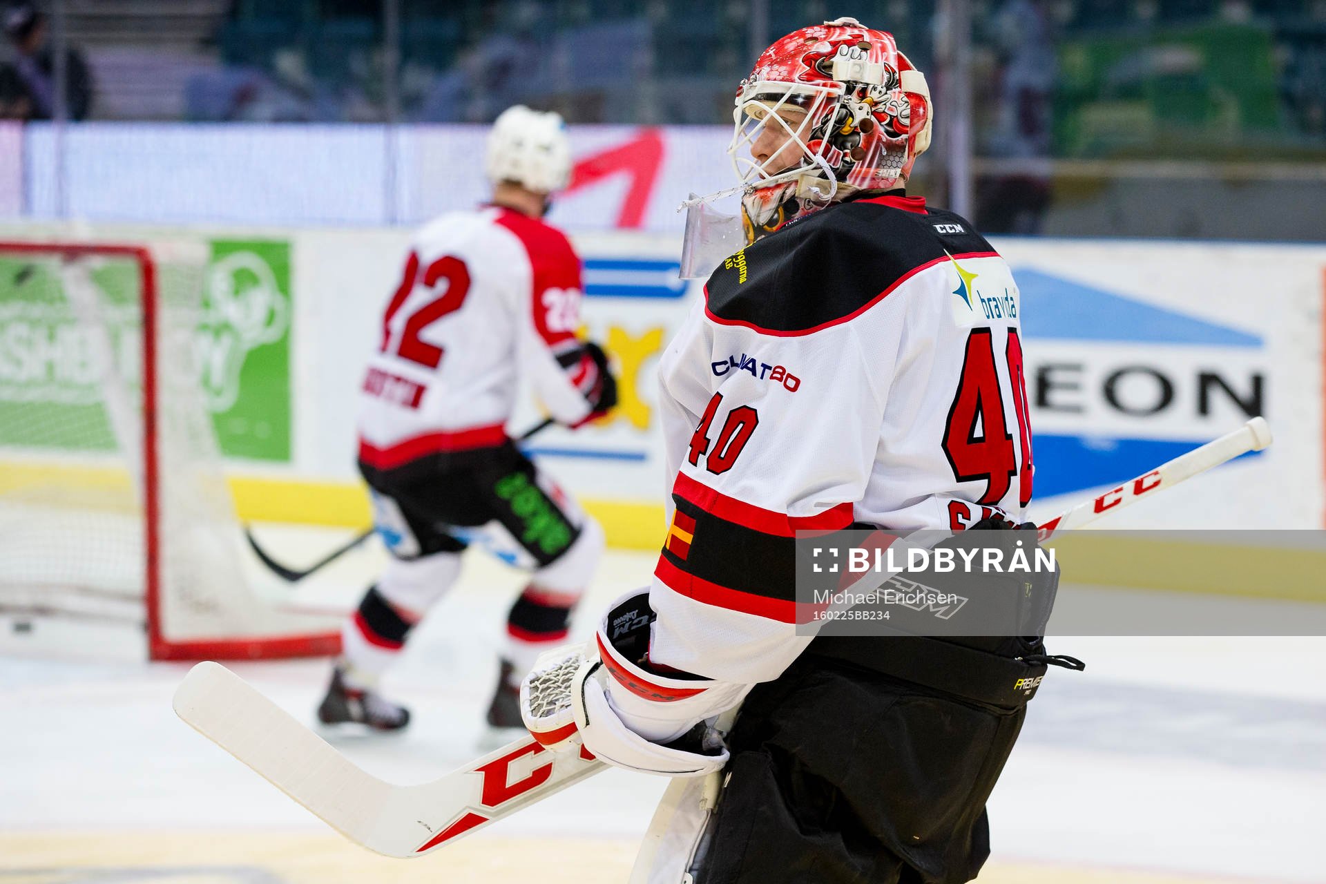 Malmö Redhawks målvakt Pontus Sjögren