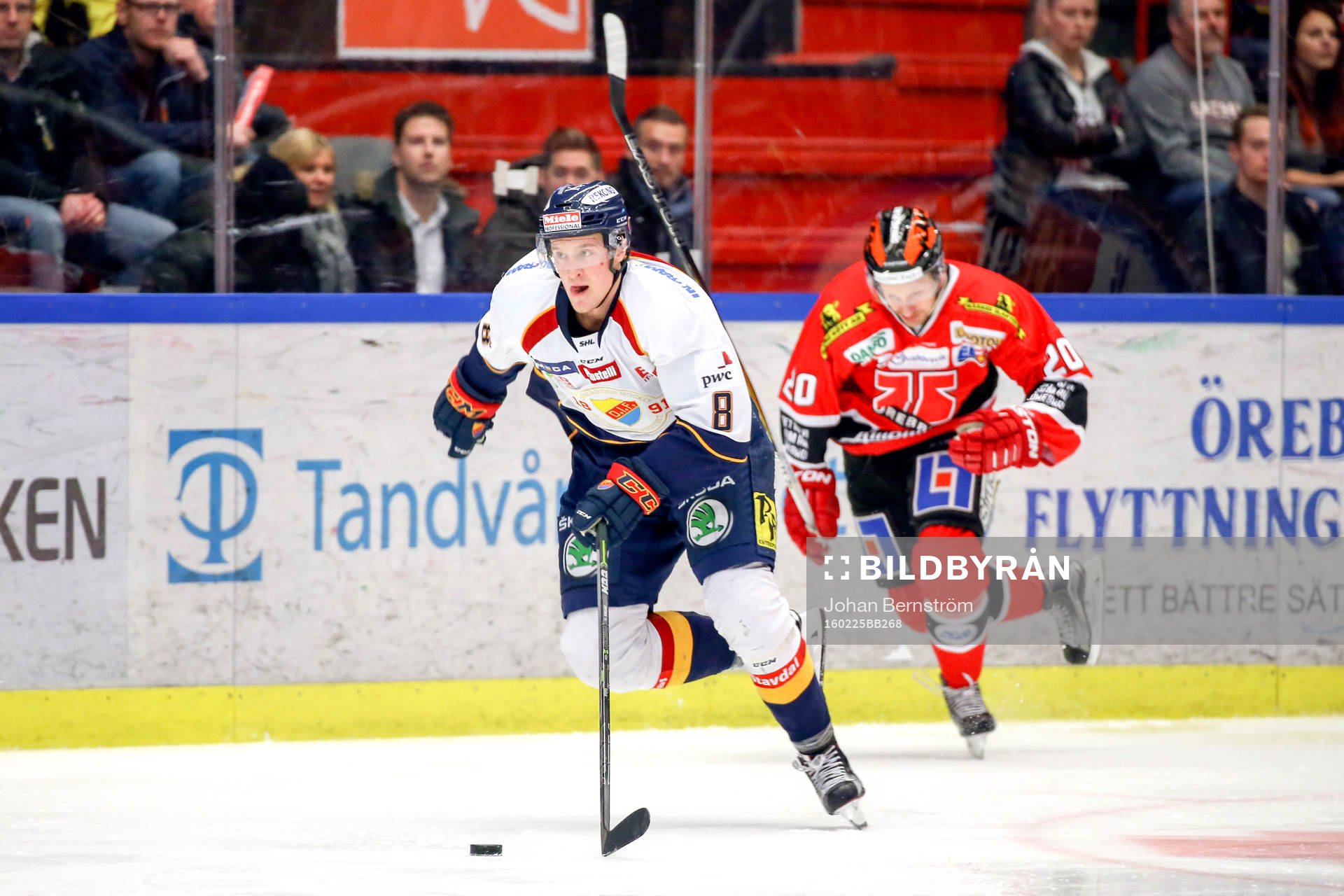 Djurgårdens Mikko Lehtonen och Örebros Marcus Weinstock