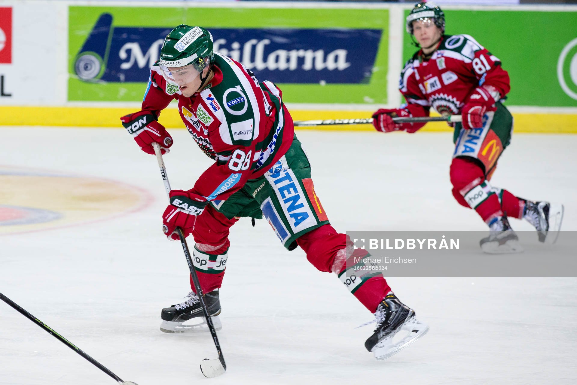 Frölundas Andreas Johnson skjuter 2-0