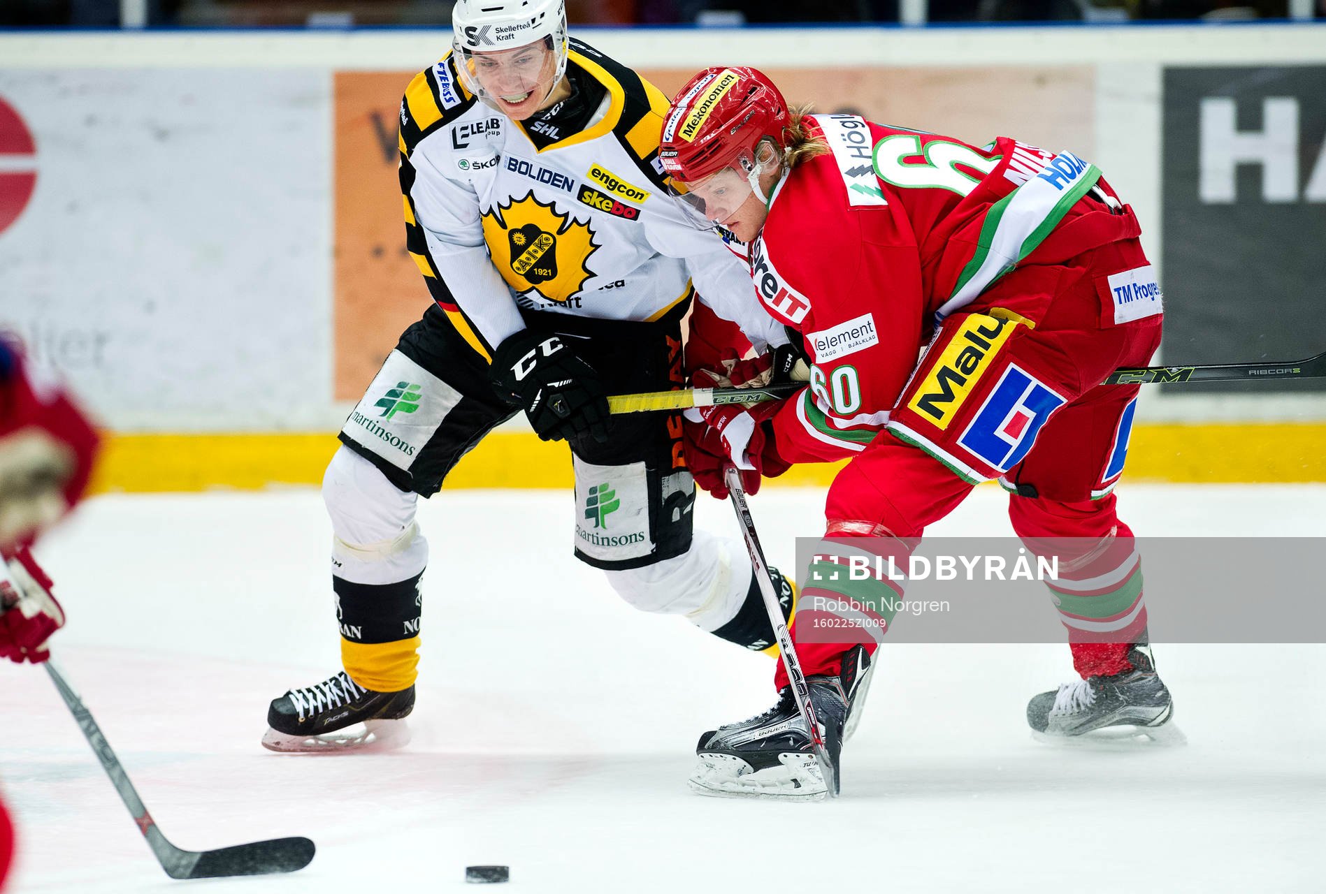 Skellefteås Pär Lindholm och Modos Ludvig Nilsson