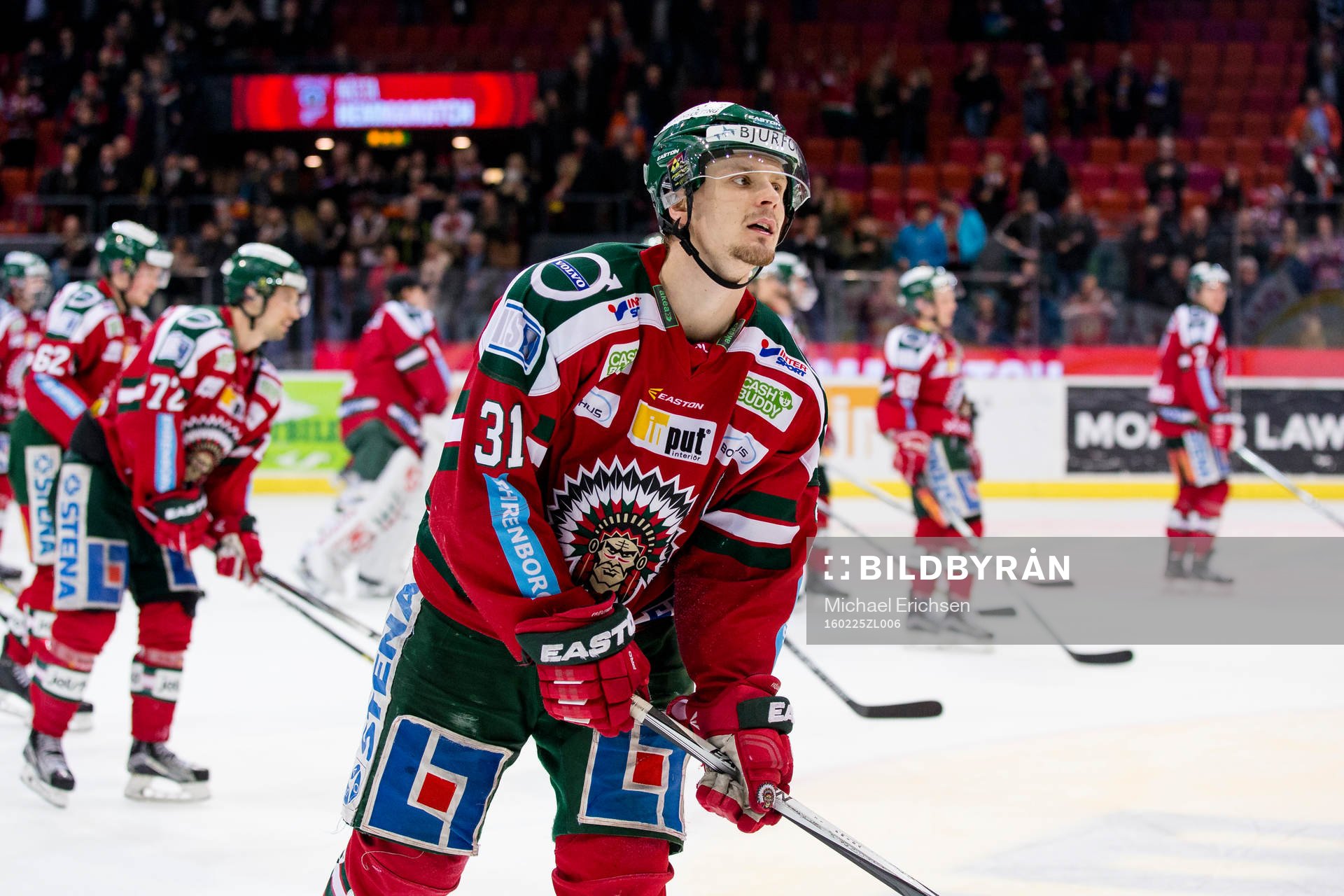 Frölundas Nicklas Lasu tackar publiken
