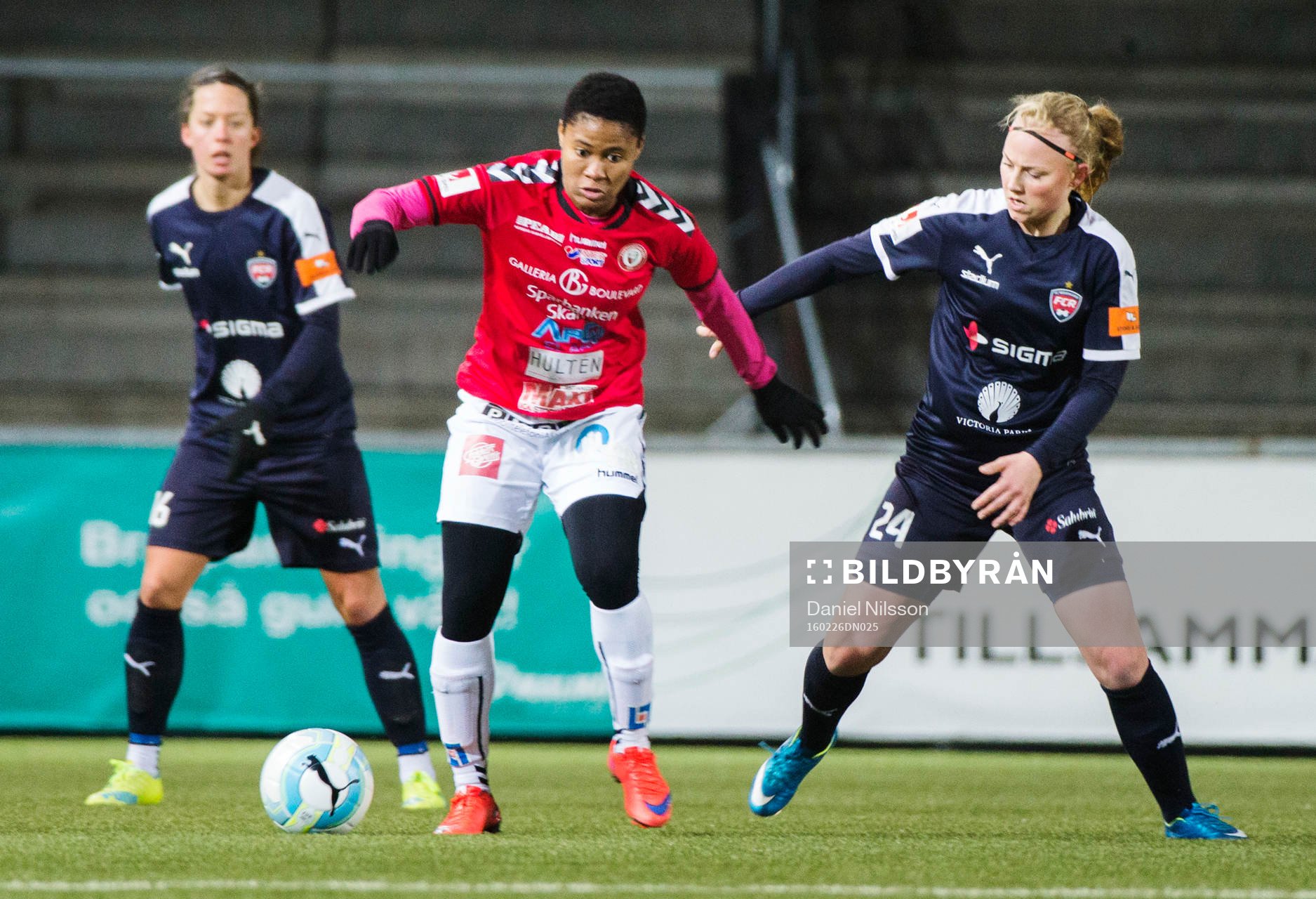 Rosengårds Lina Nilsson och Ebba Wieder och Kristianstads