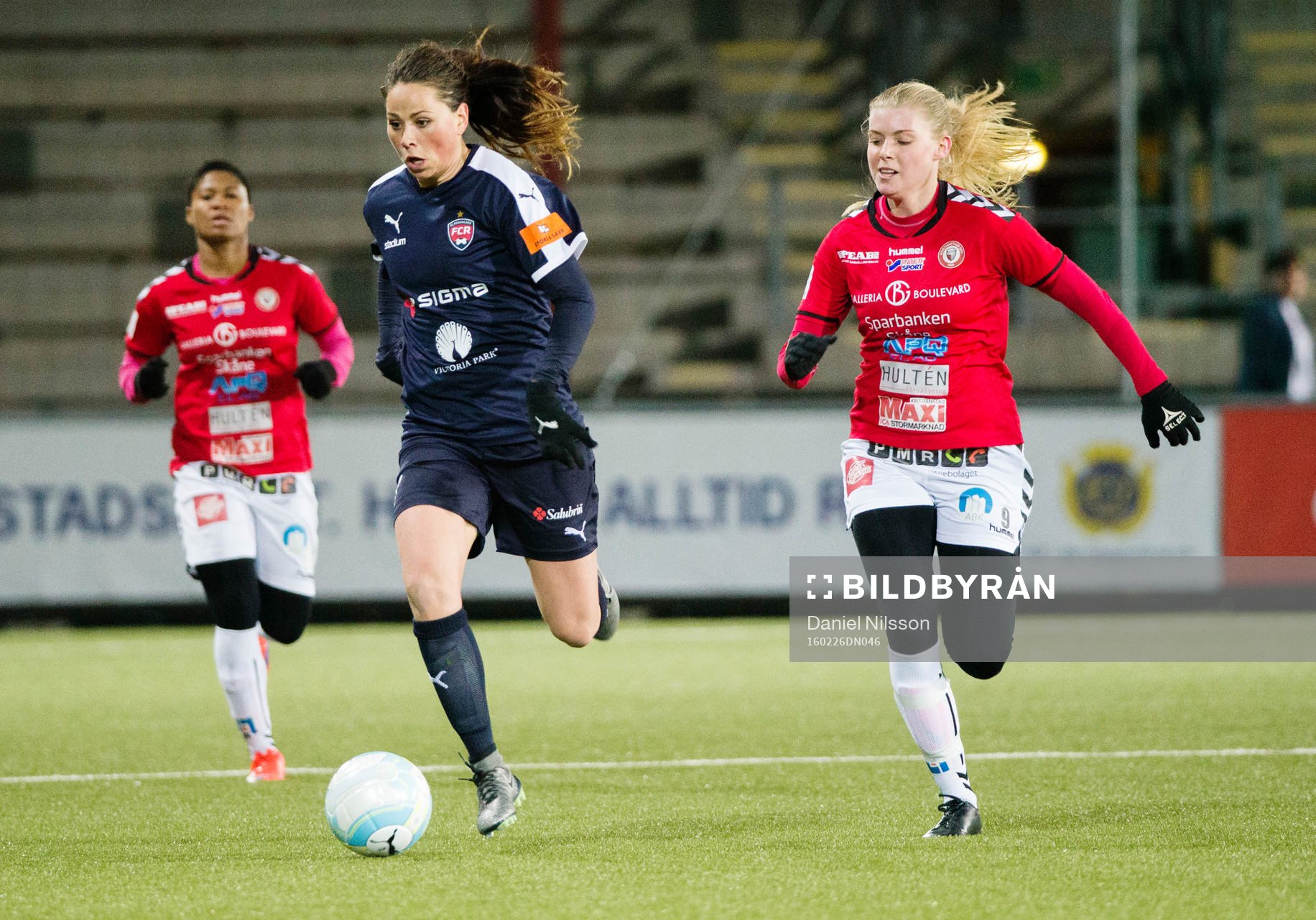 Rosengård  Sara Björk Gunnarsdottir  och Kristianstads
