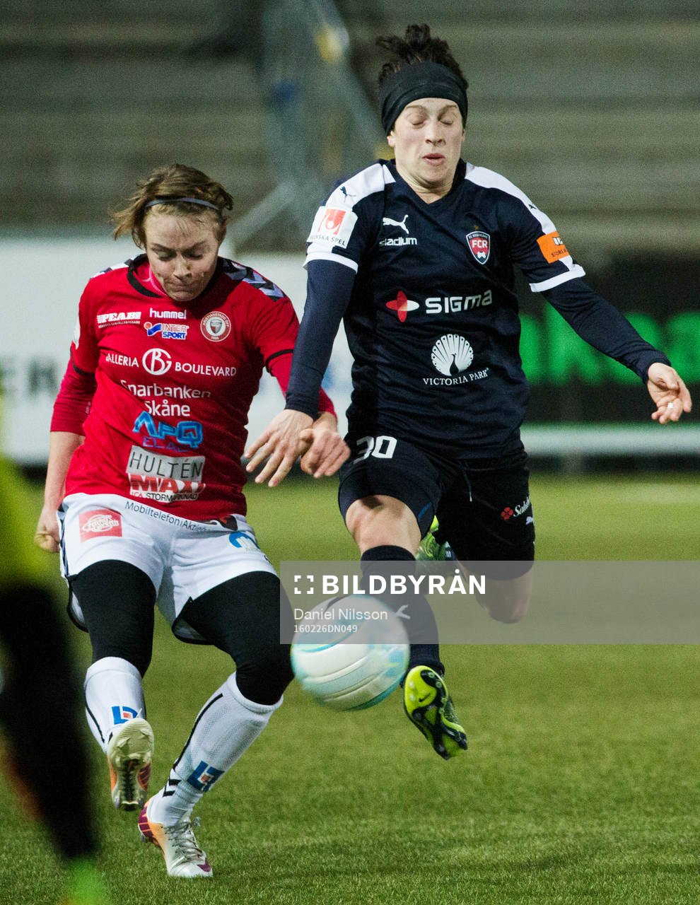 Rosengård  Ella Masar och Kristianstads  Lisa Karlsson