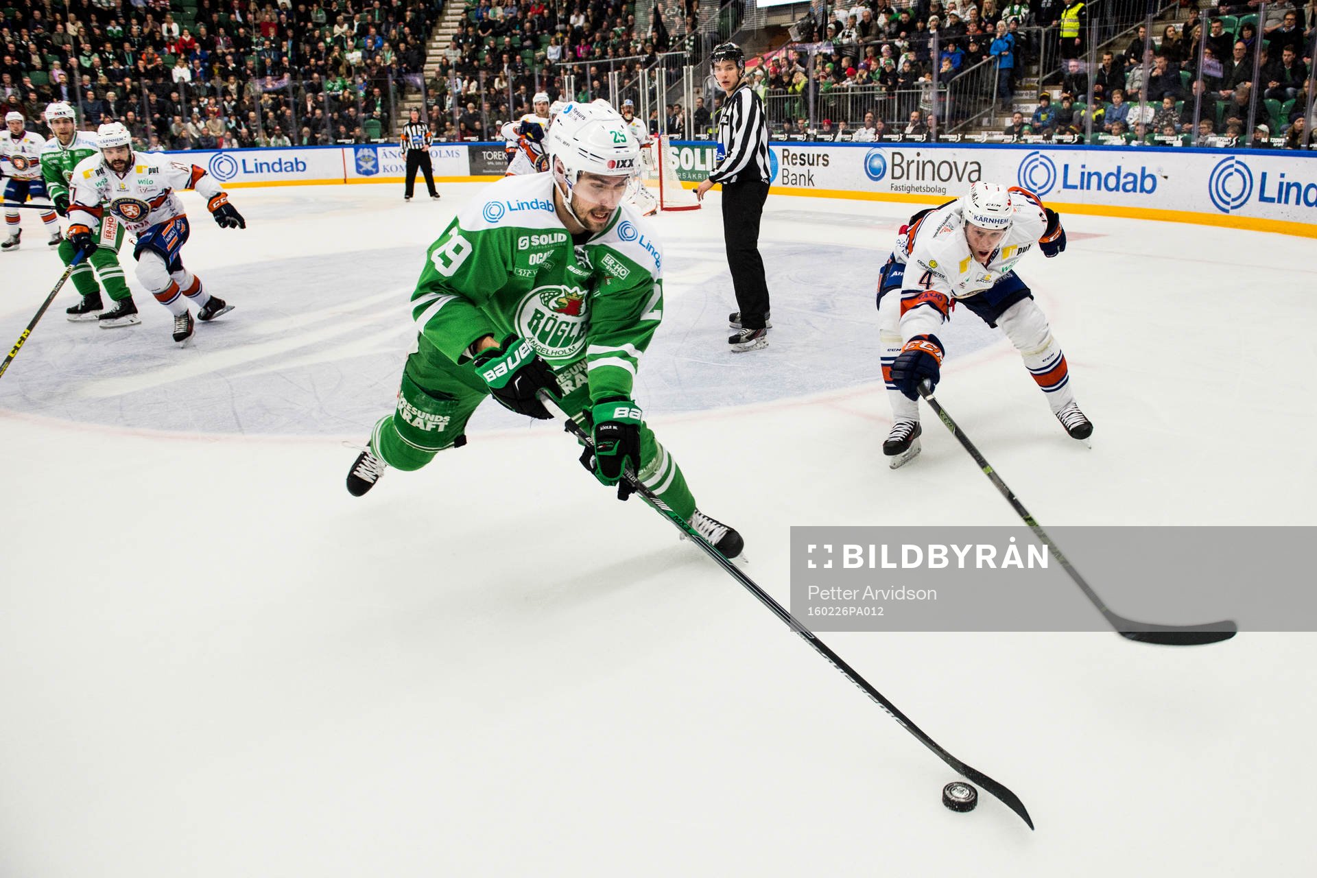 Rögles Ludvig Rensfeldt och Växjös Niclas Lundgren