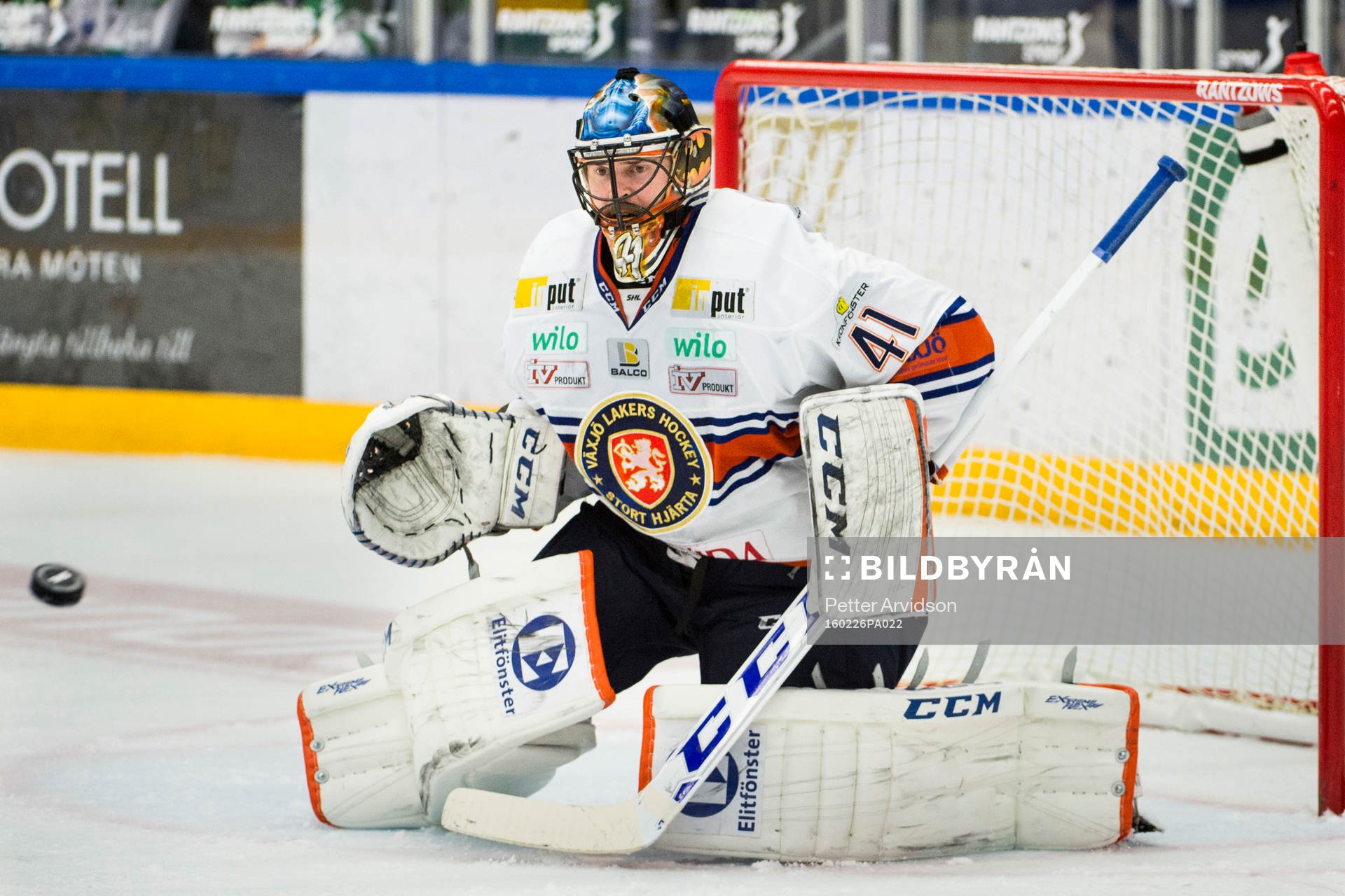 Växjös målvakt Cristopher Nihlstorp