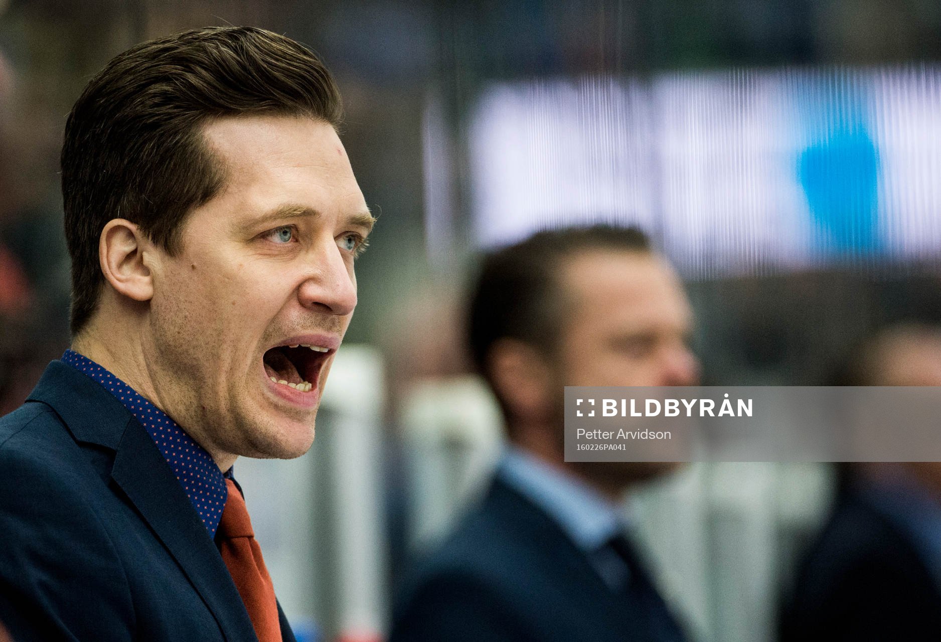 Växjös tränare Sam Hallam