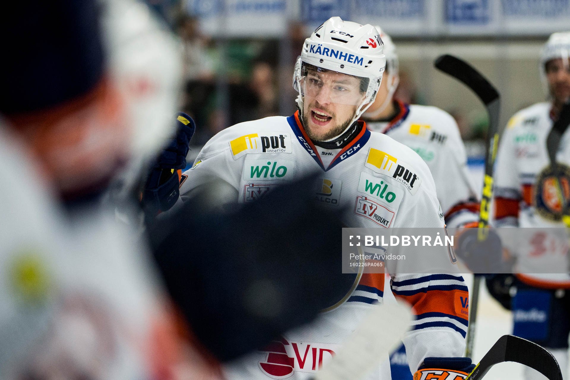 Växjös Robert Rosén jublar