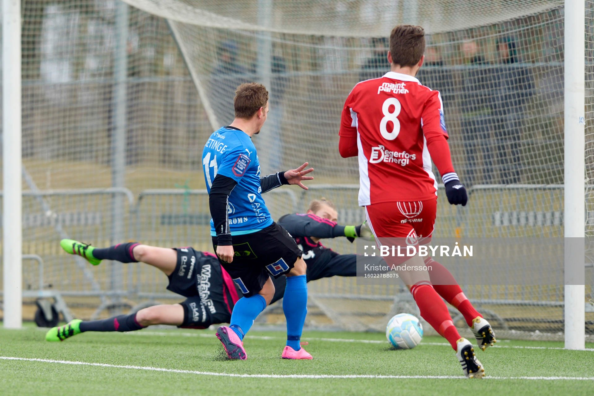Halmstads Fredrik Olsson gör 3-0