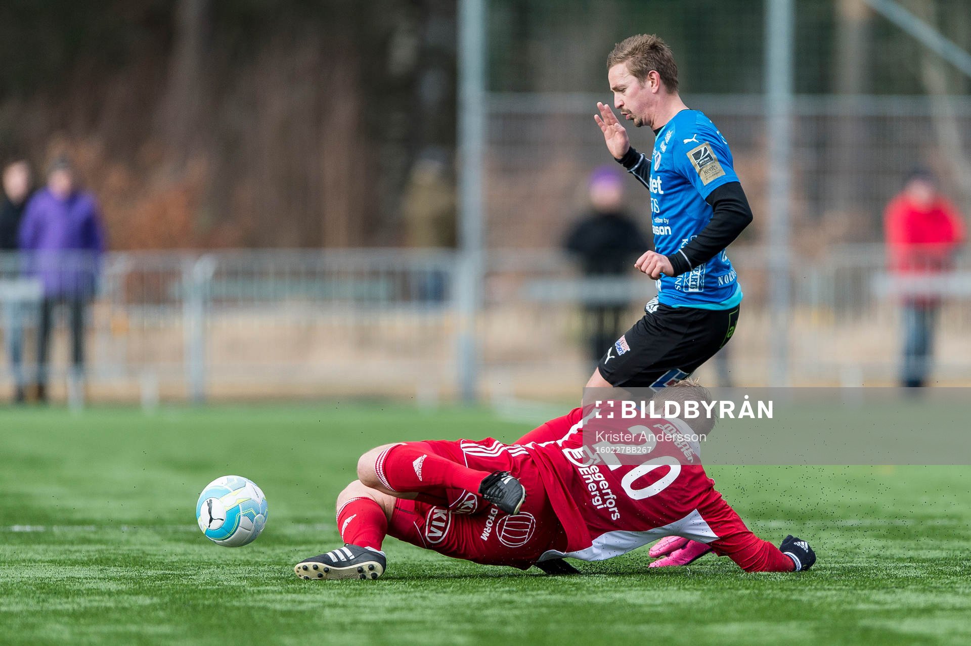 Halmstads Fredrik Olsson och Degerfors Christoffer