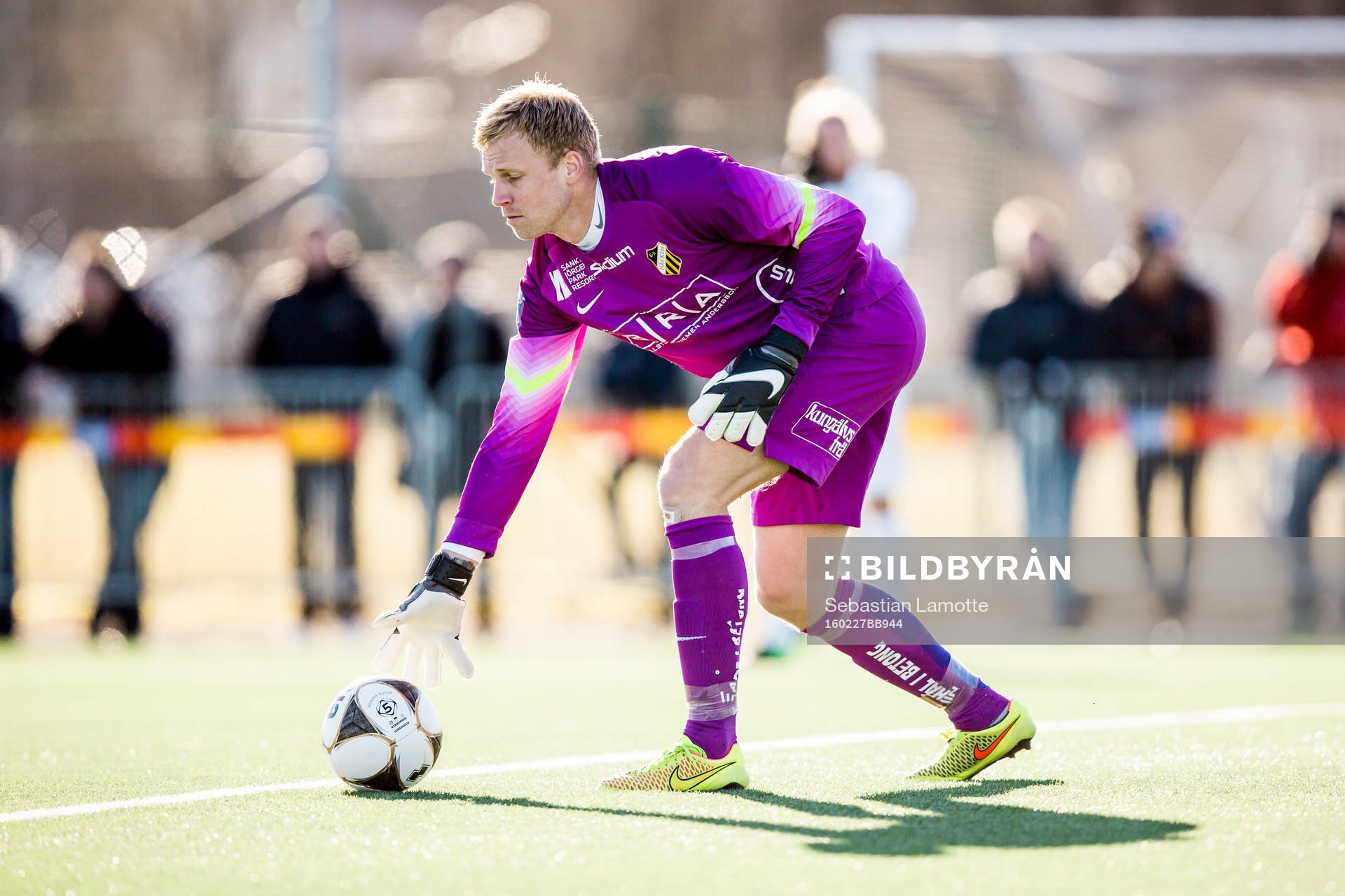 Häckens målvakt Peter Abrahamsson