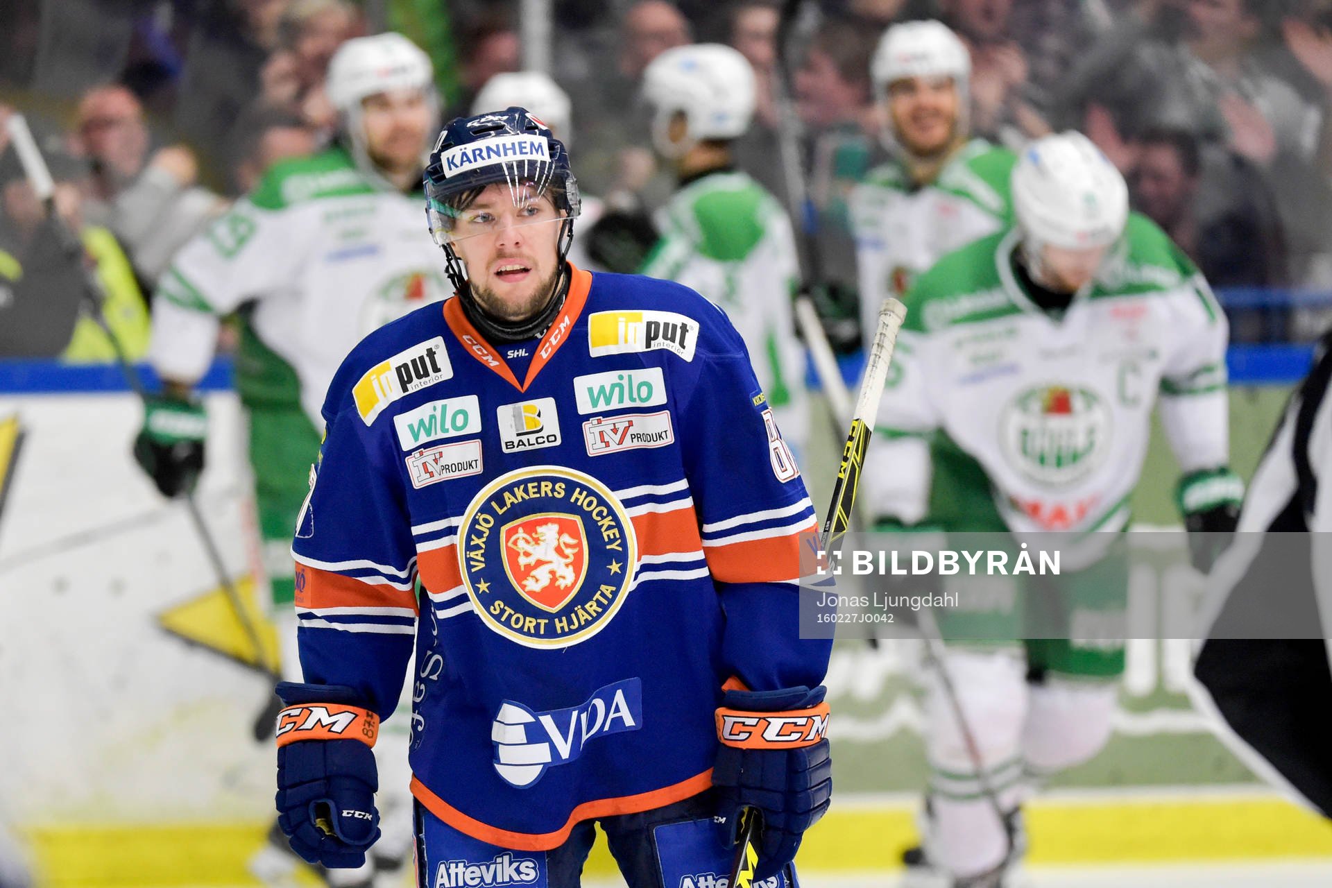 Växjös Robert Rosén deppar