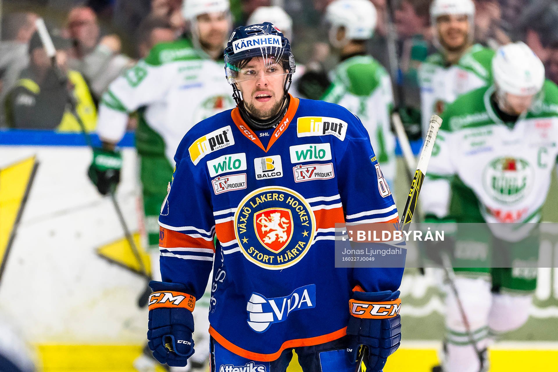 Växjös Robert Rosén deppar