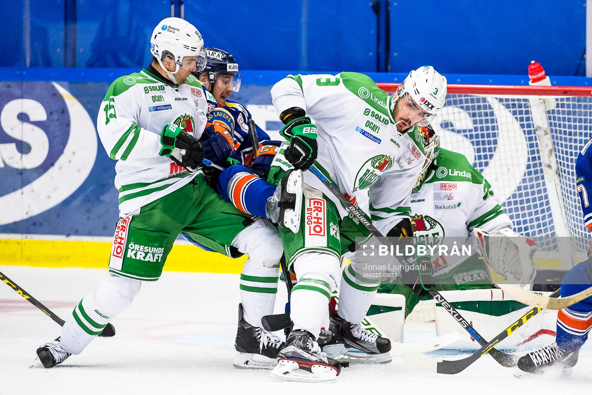 Kamp mellan Rögles Dominik Granak, Almen Bibic och