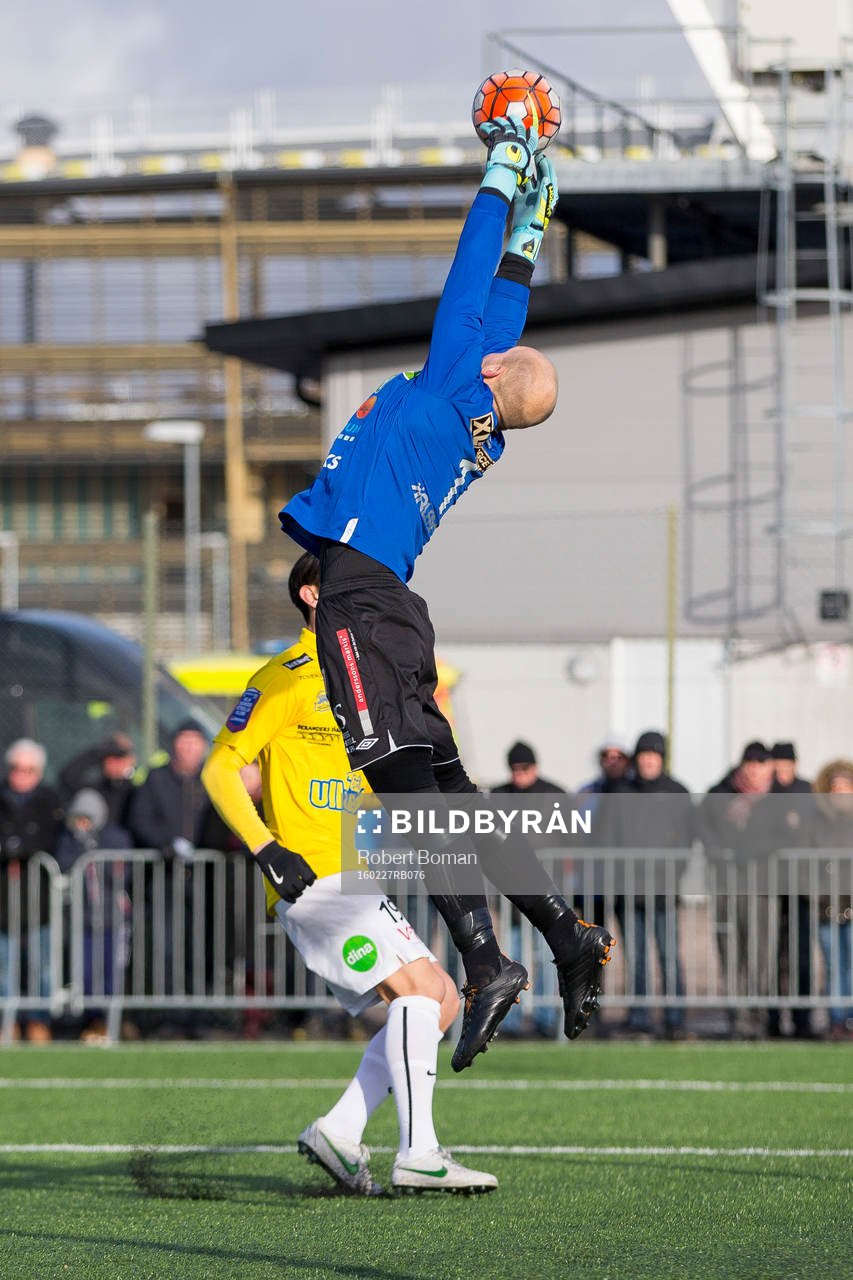Varbergs Målvakt Peter Dahlberg