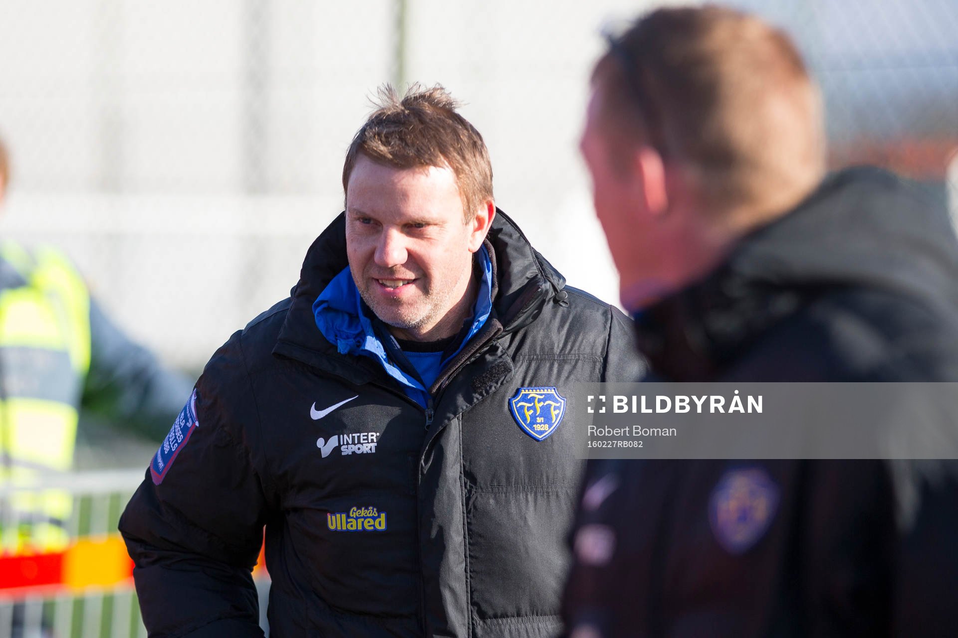 Falkenbergs tränare Hans Eklund