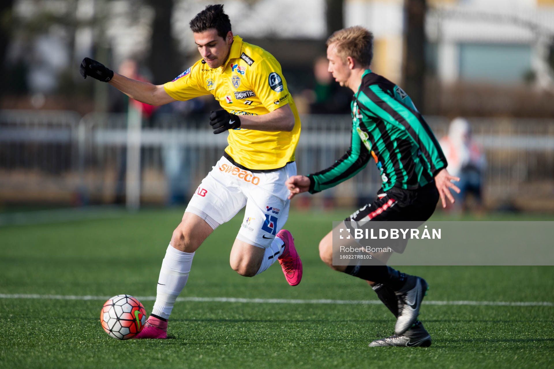 Falkenbergs Zlatan Krizanovic och Varbergs Ivan Näsberg