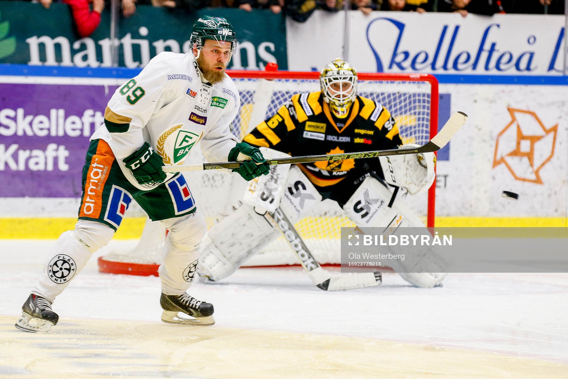 Skellefteås målvakt Markus Svensson