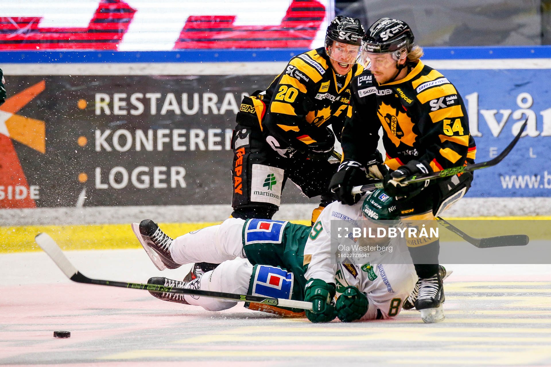 Skellefteås Anton Lindholm och Erik Forssell