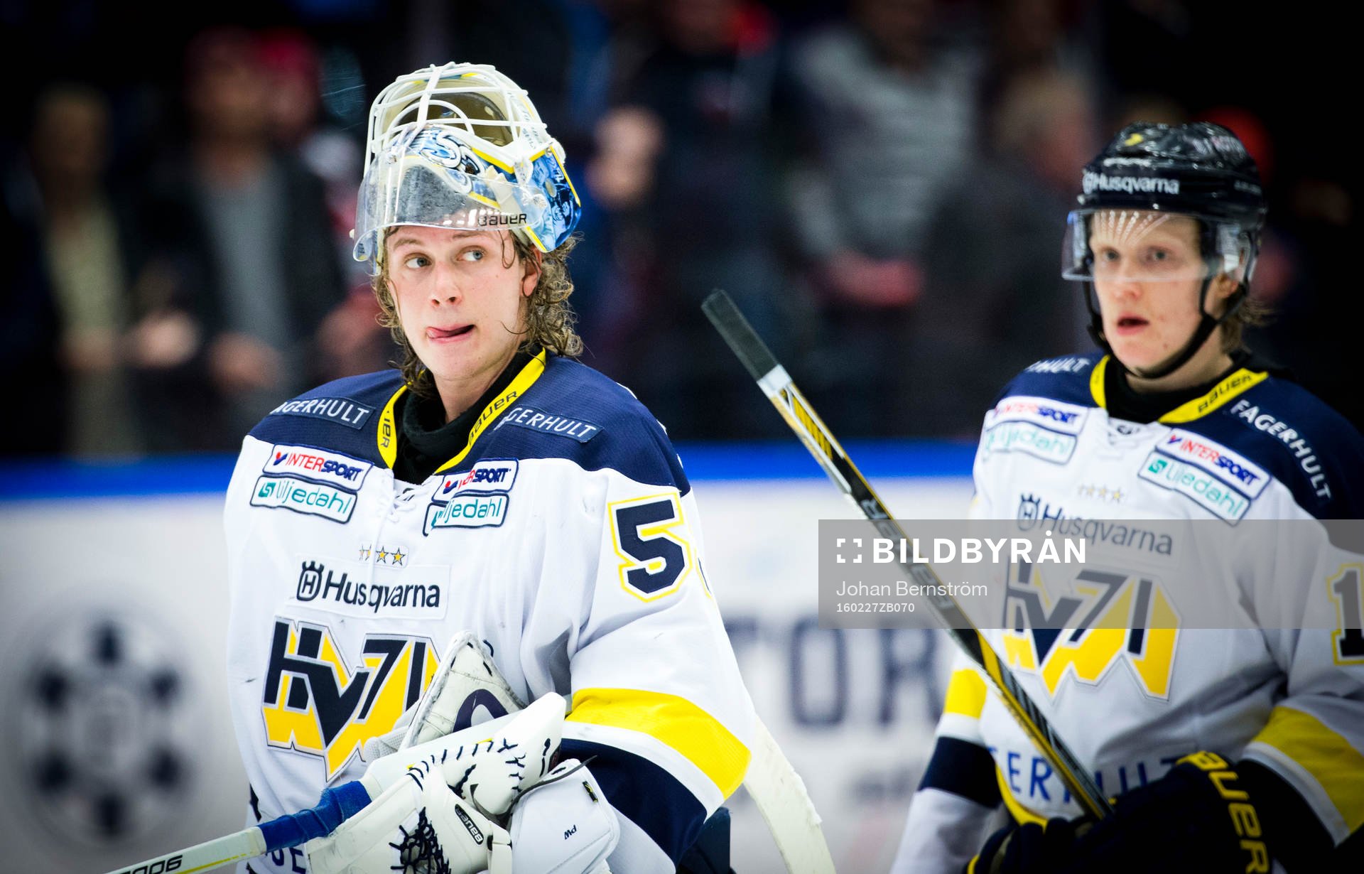 s målvakt Fredrik Pettersson-Wentzel deppar