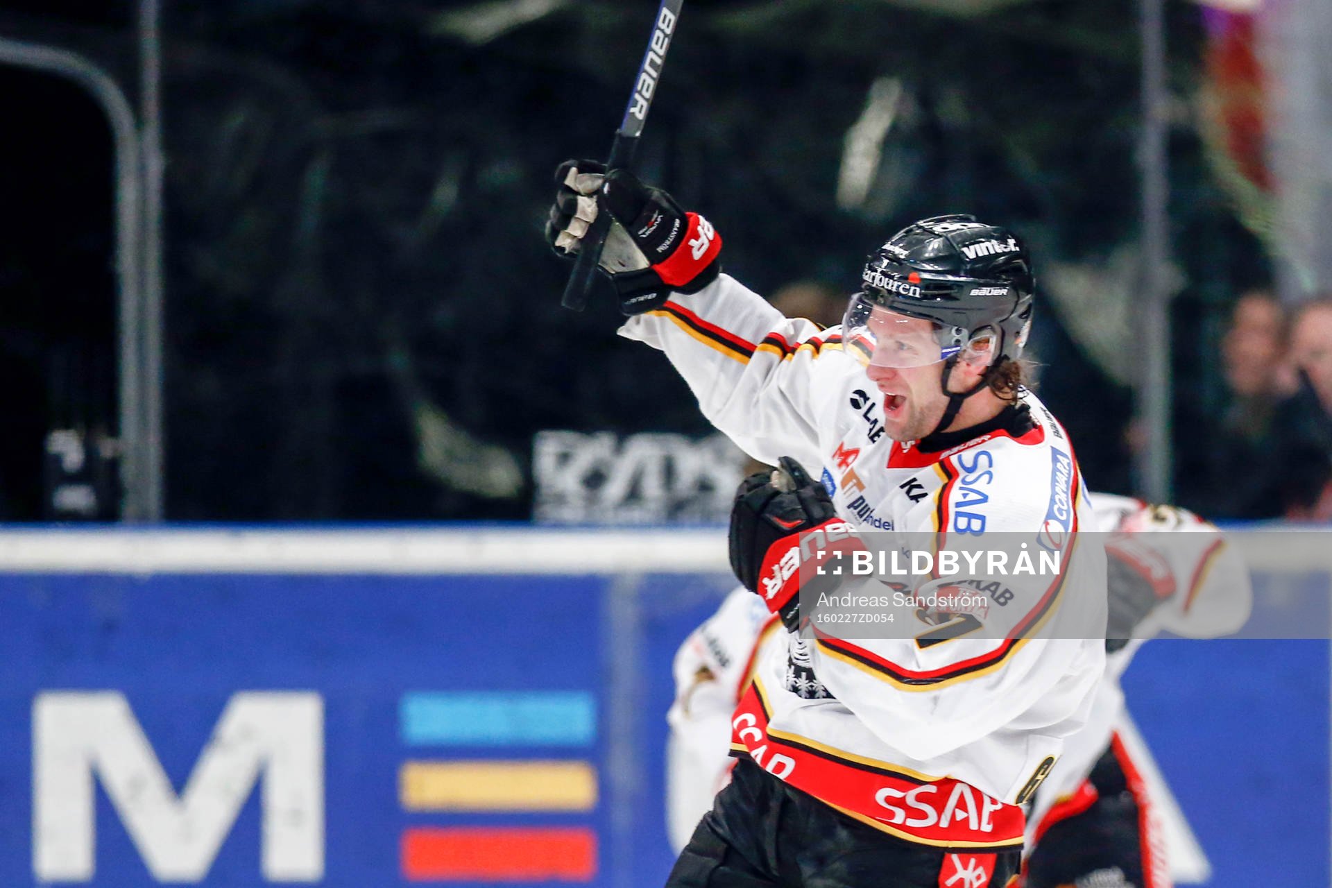 Luleås Jonathan Granström jublar