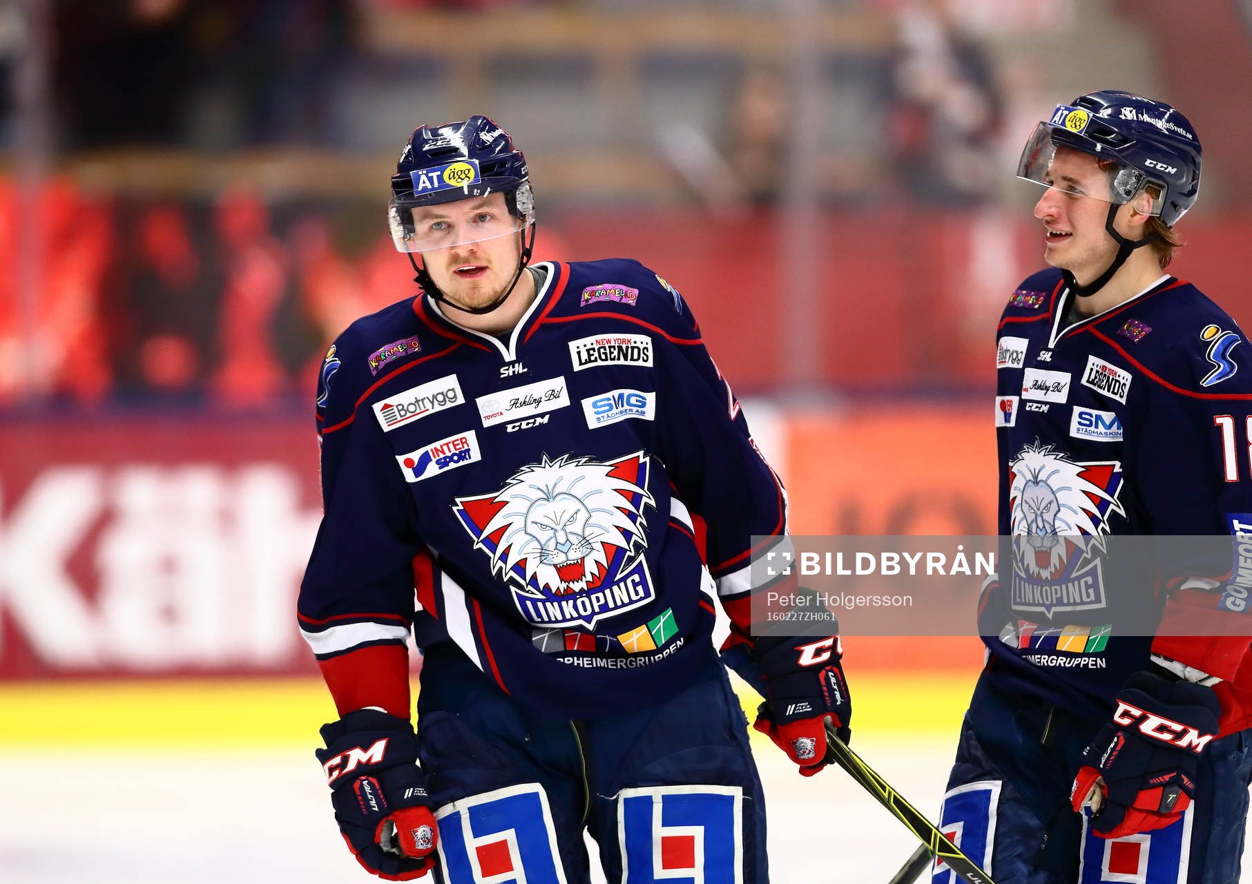 Linköpings Nick Sörensen jublar