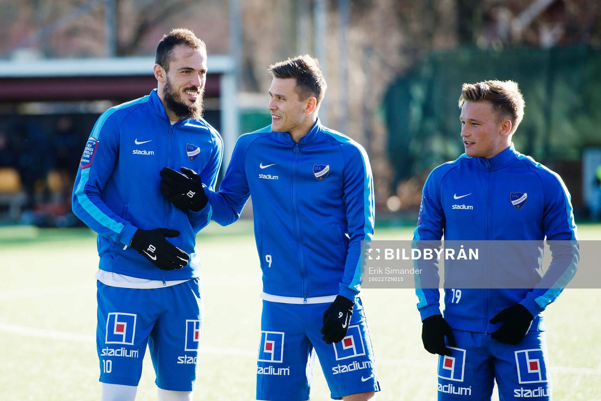 Norrköpings Emir Kujovic, Arnor Ingvi Traustason och