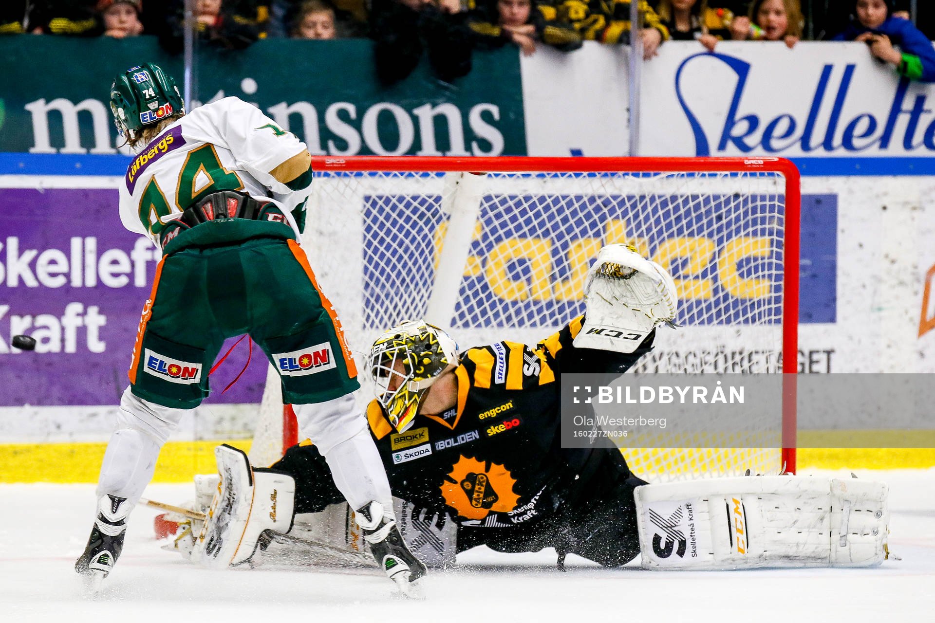 Skellefteås målvakt Markus Svensson