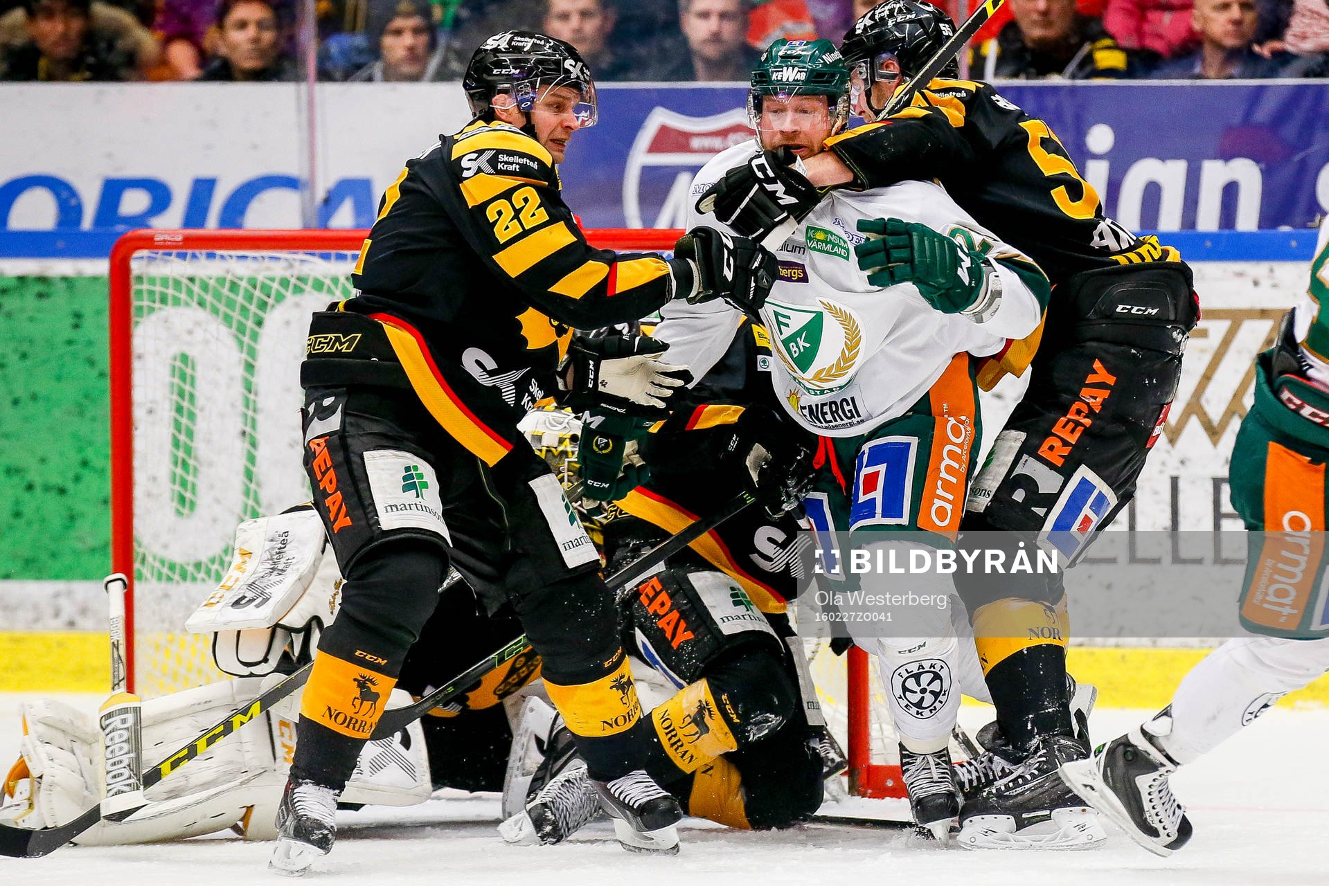 Skellefteås Janne Pesonen och Alexander Urbom