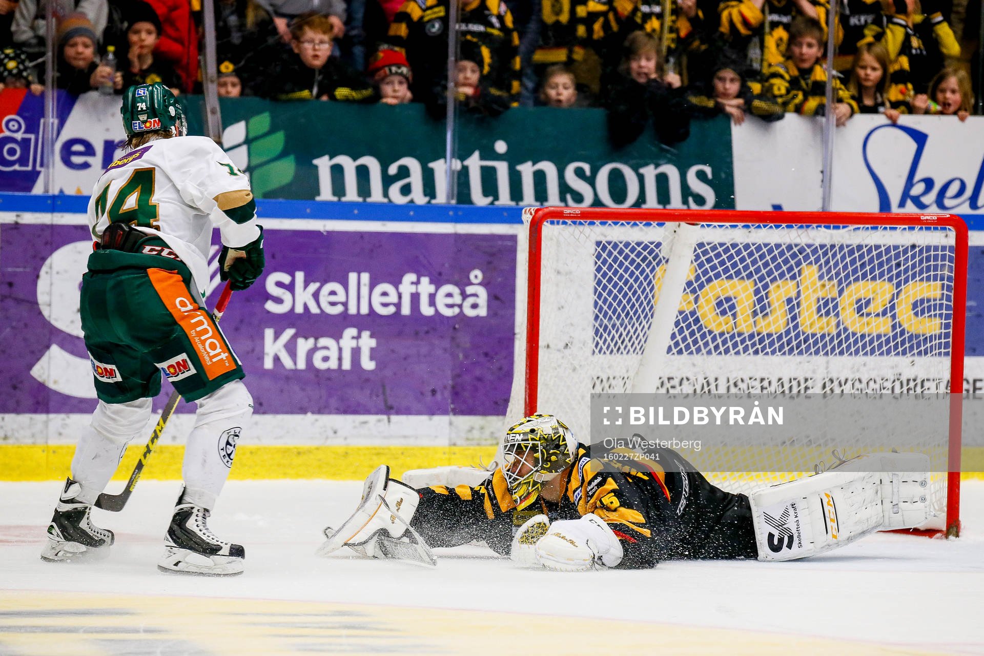 Skellefteås målvakt Markus Svensson