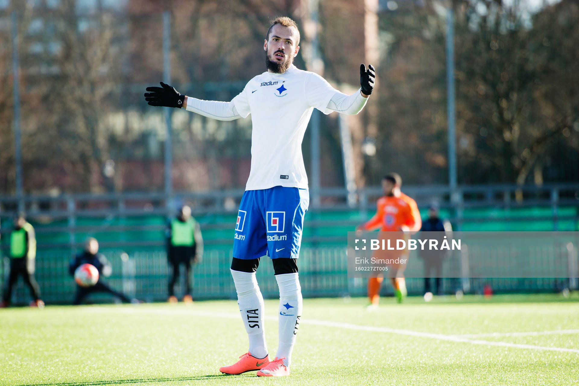 Norrköpings Emir Kujovic deppar
