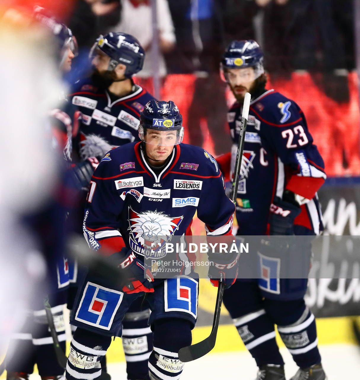 XXX under ishockeymatchen i SHL mellan Linköping och
