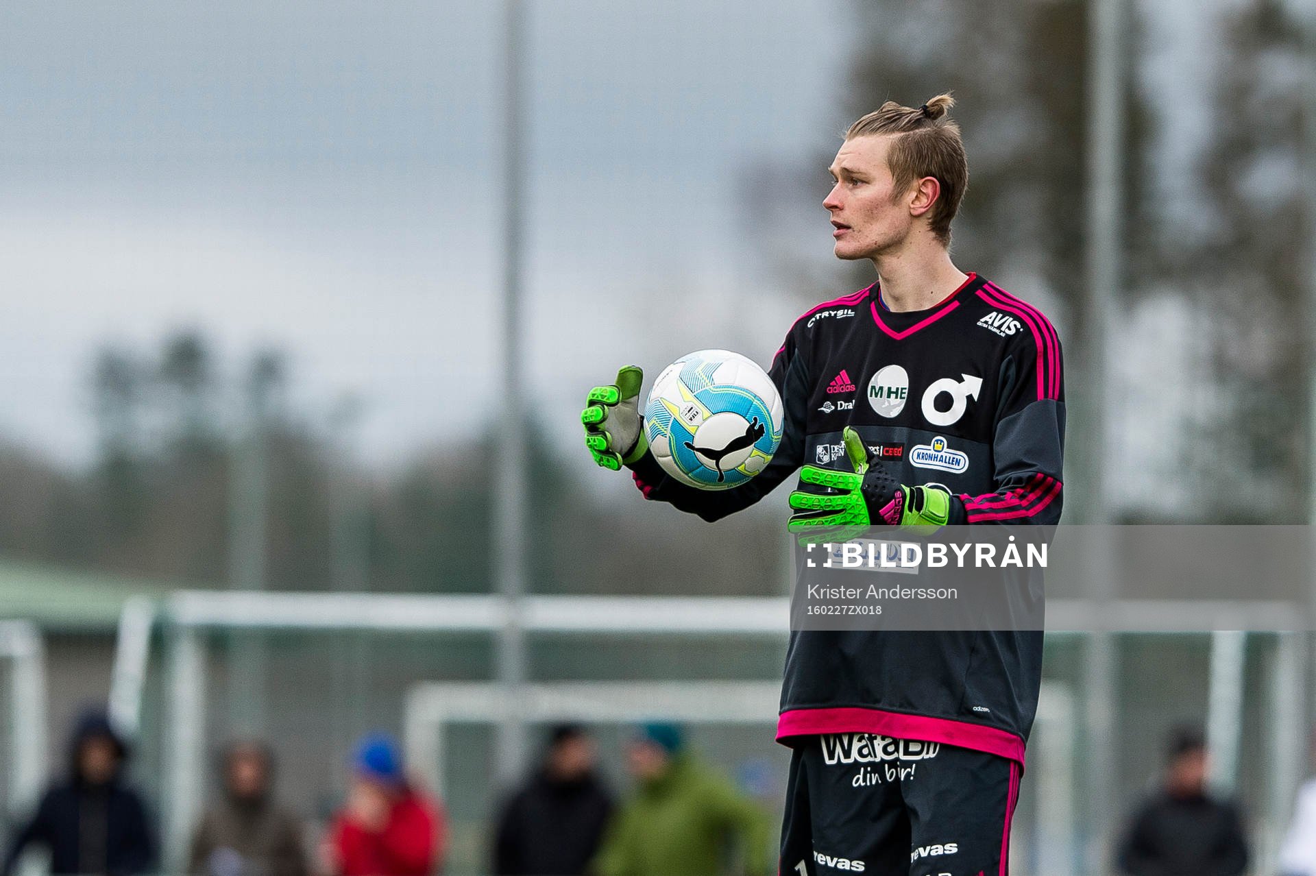 Degerfors målvakt Jesse Öst