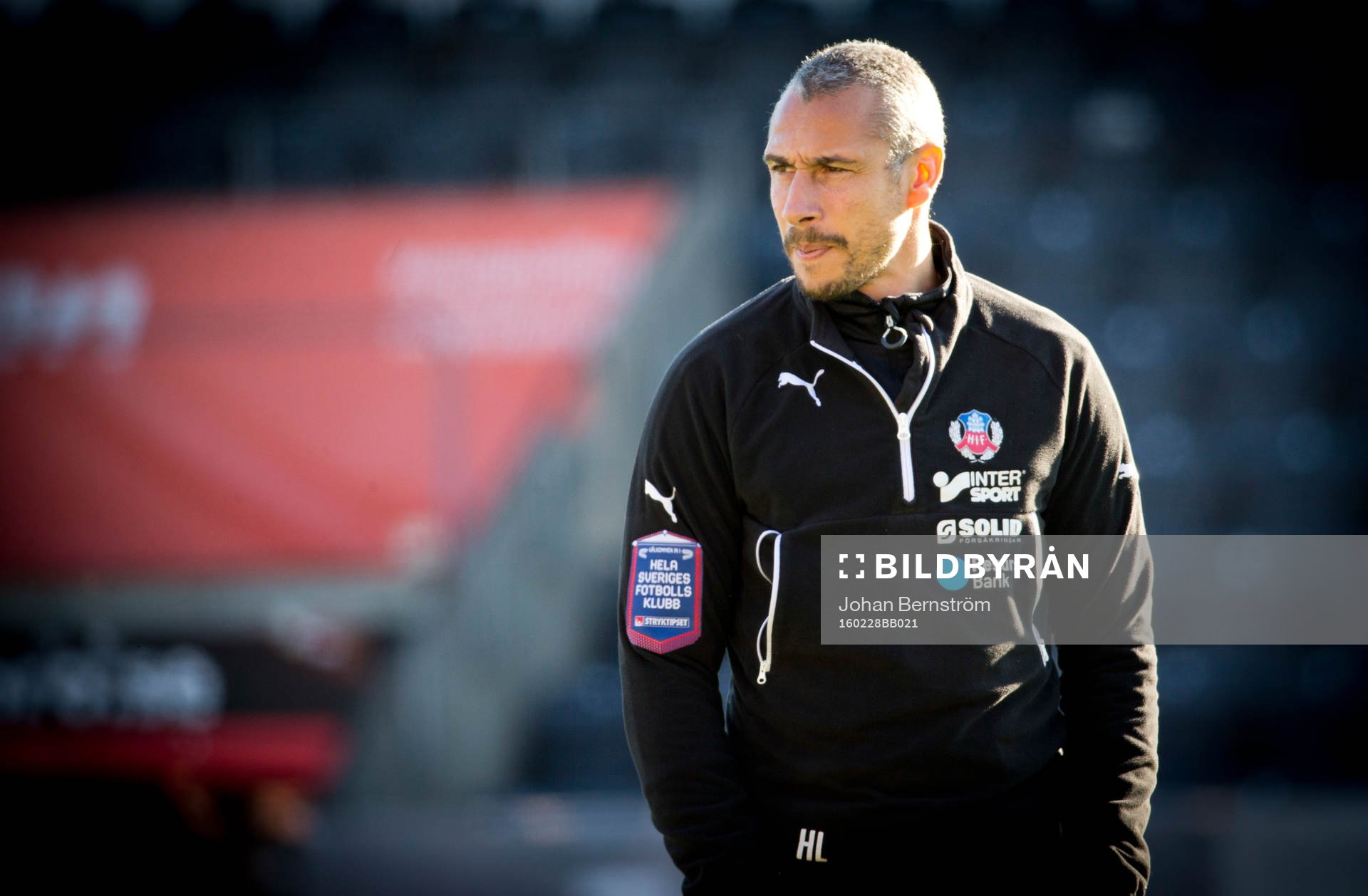 Helsingborgs manager Henrik Larsson