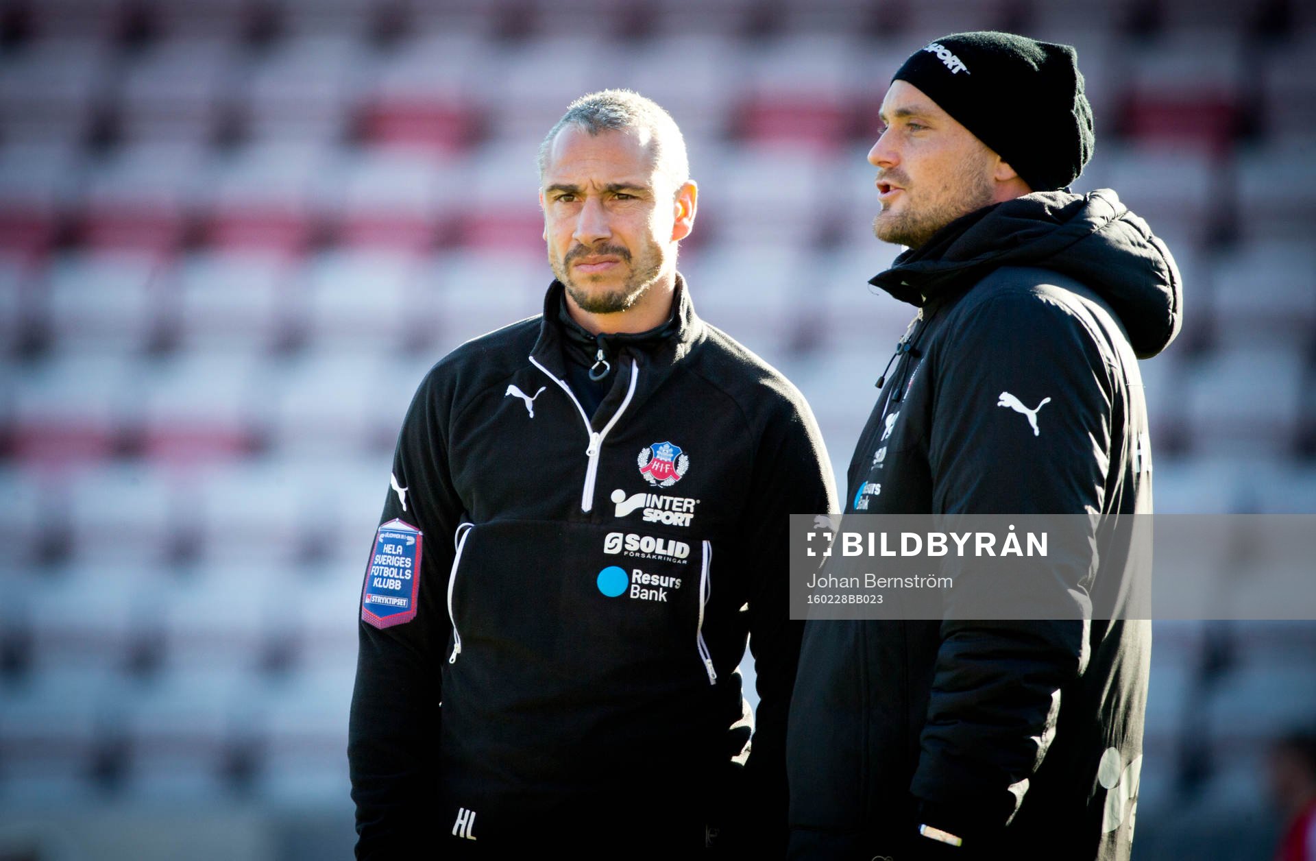 Helsingborgs manager Henrik Larsson
