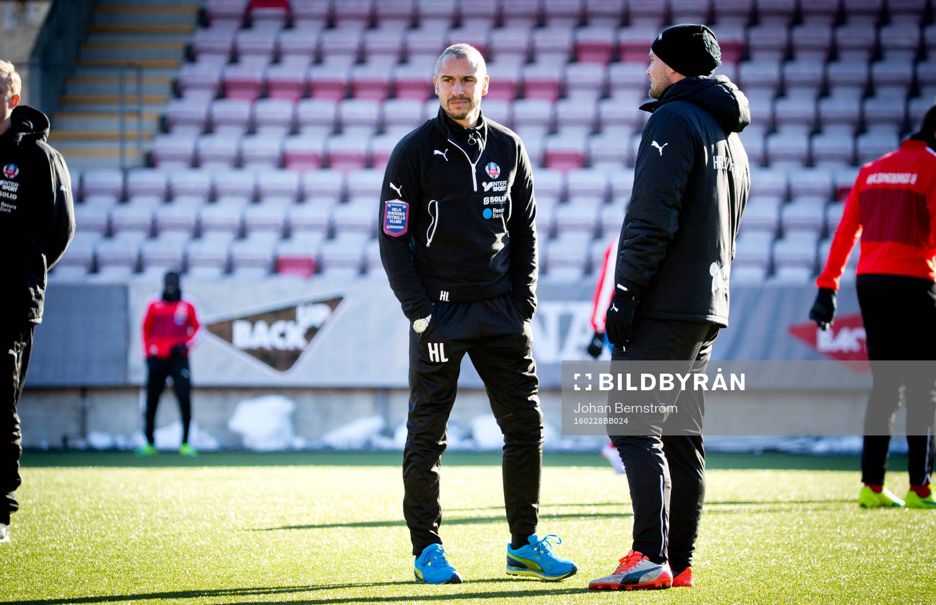 Helsingborgs manager Henrik Larsson